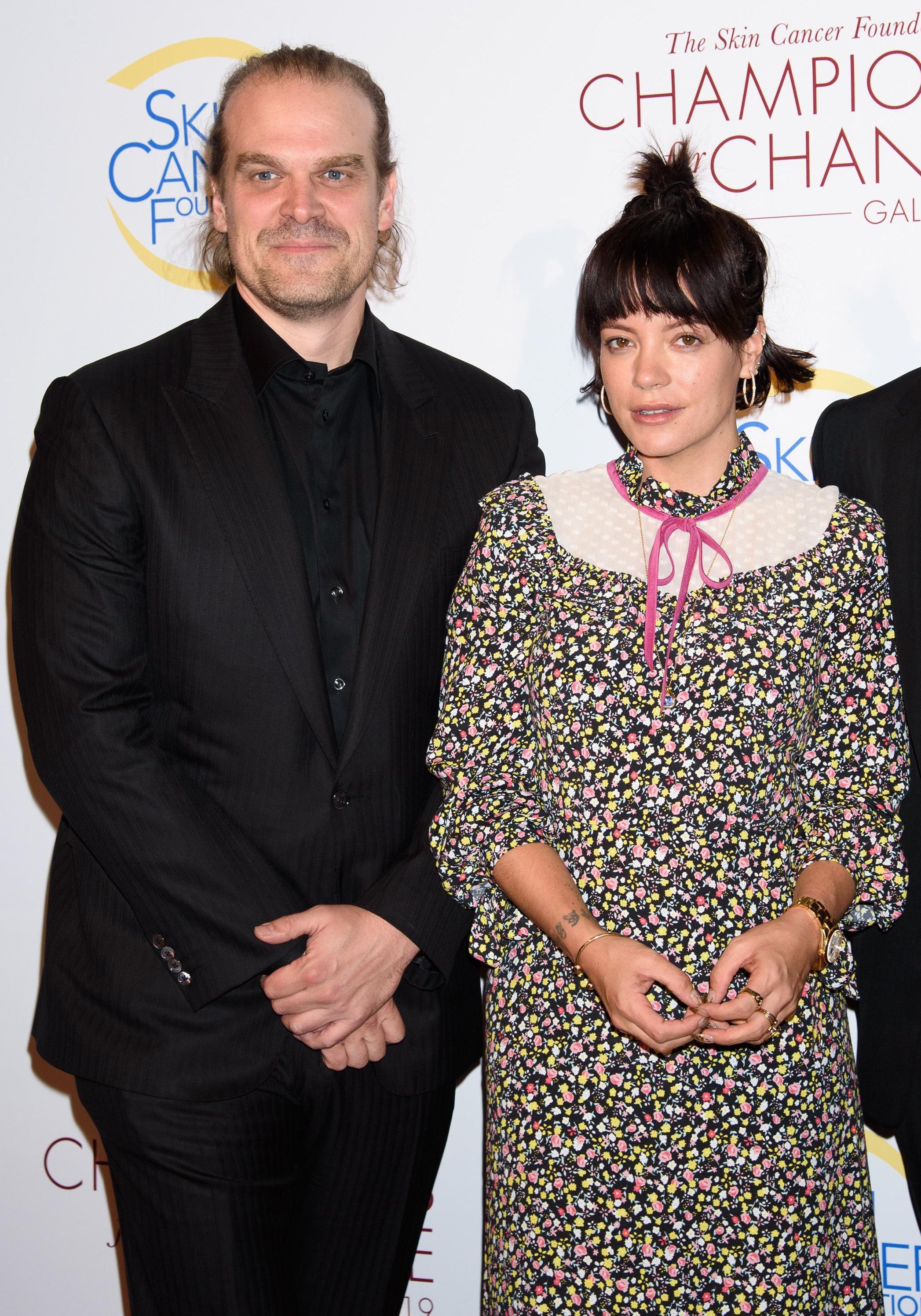 Lily Allen makes red carpet debut with new partner David Harbour - The Irish News