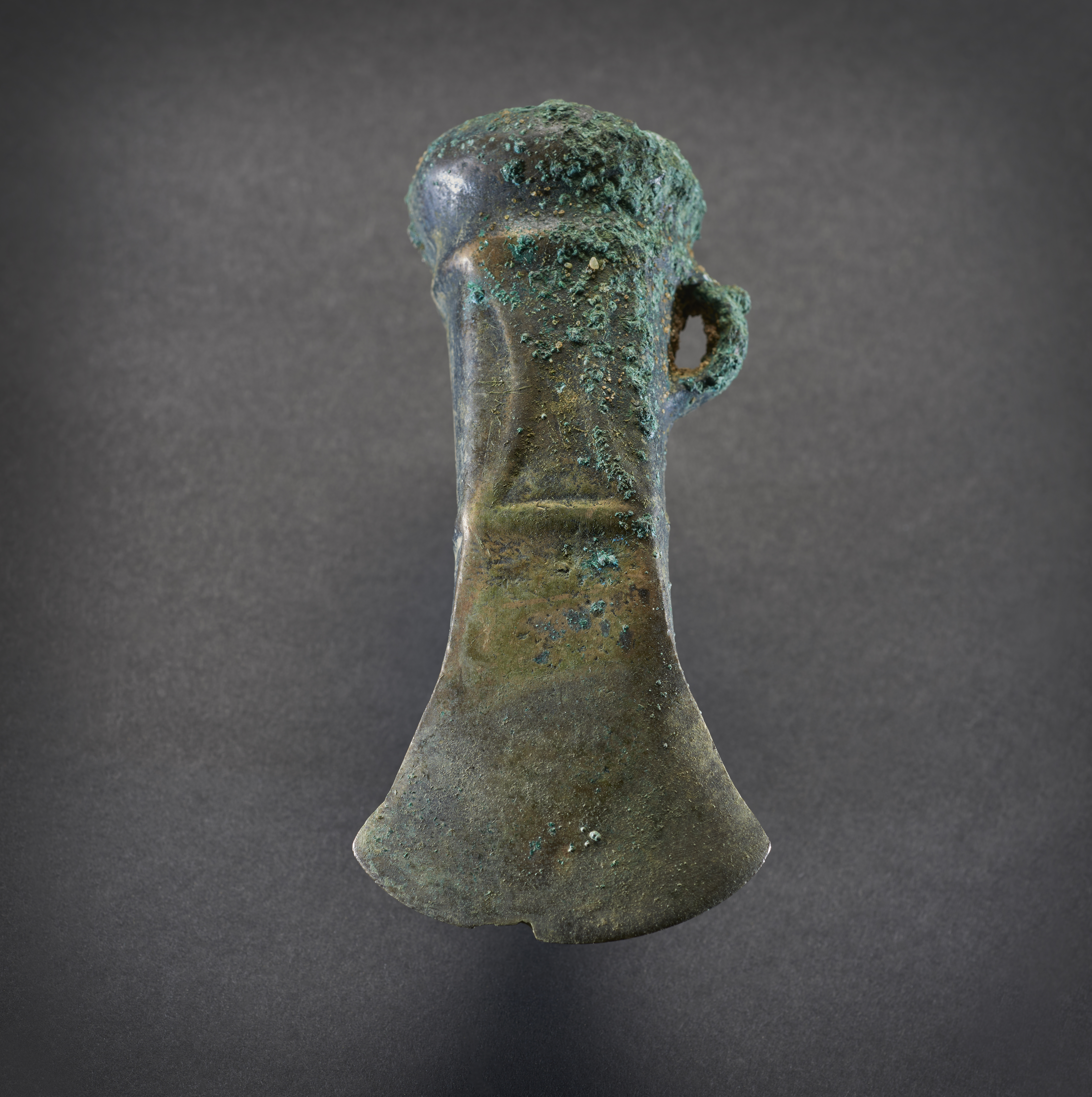 A Bronze Age axe head from the Havering Hoard 
