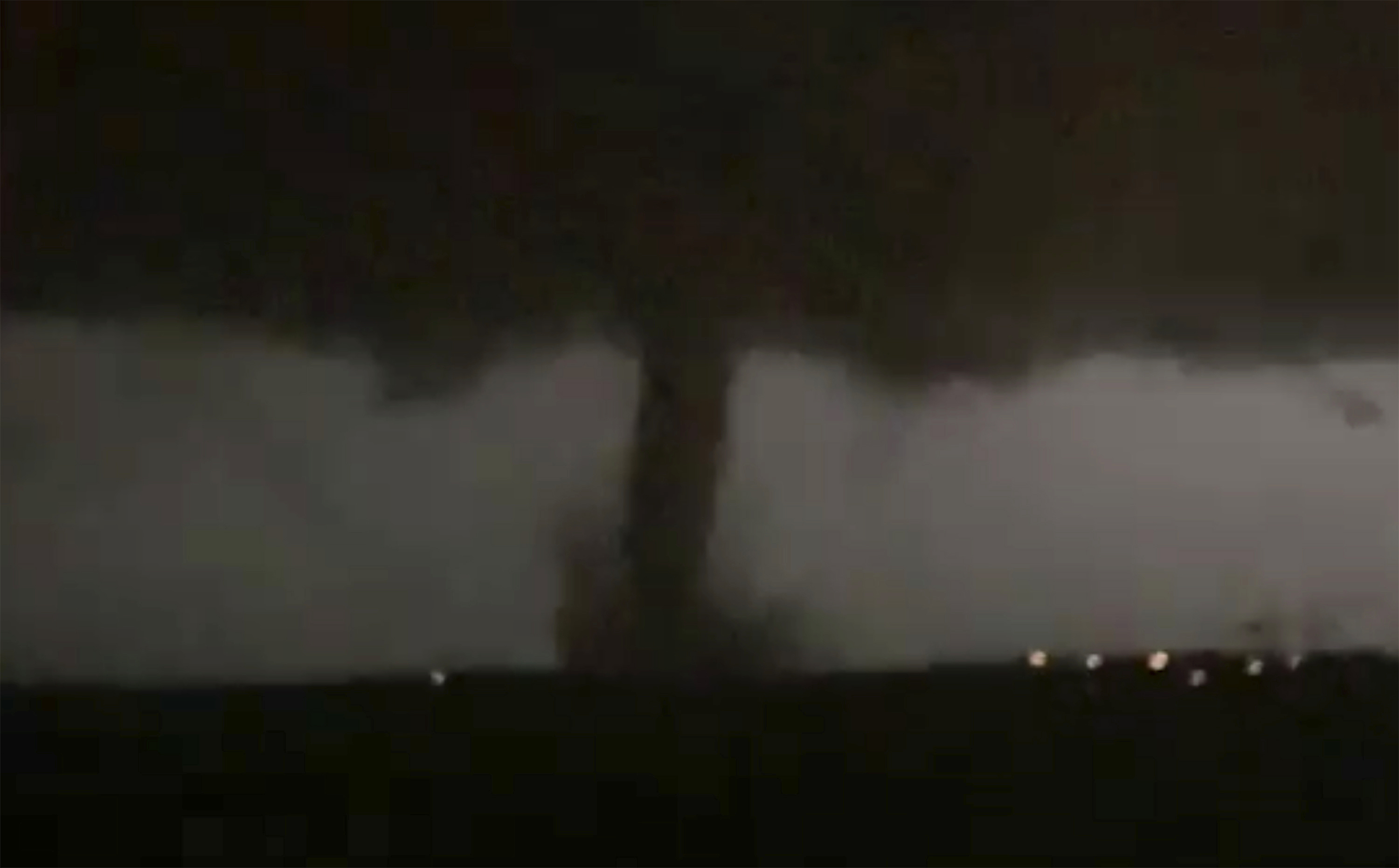 The tornado in Rockwall,