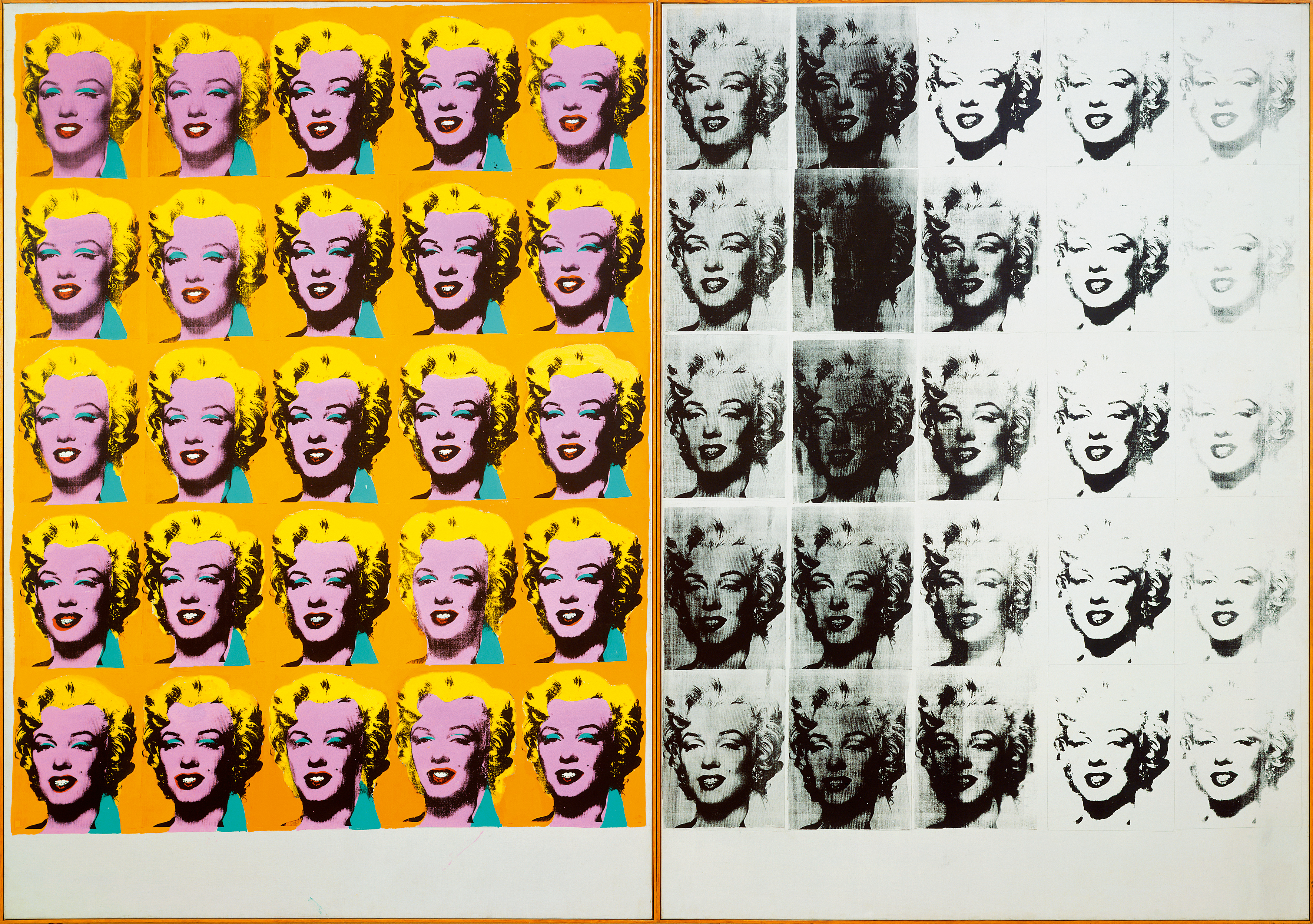 Andy Warhol's Marilyn Diptych, 1962 