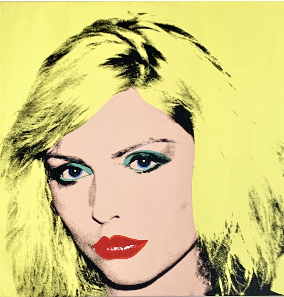 Andy Warhol's Debbie Harry portrait, 1980