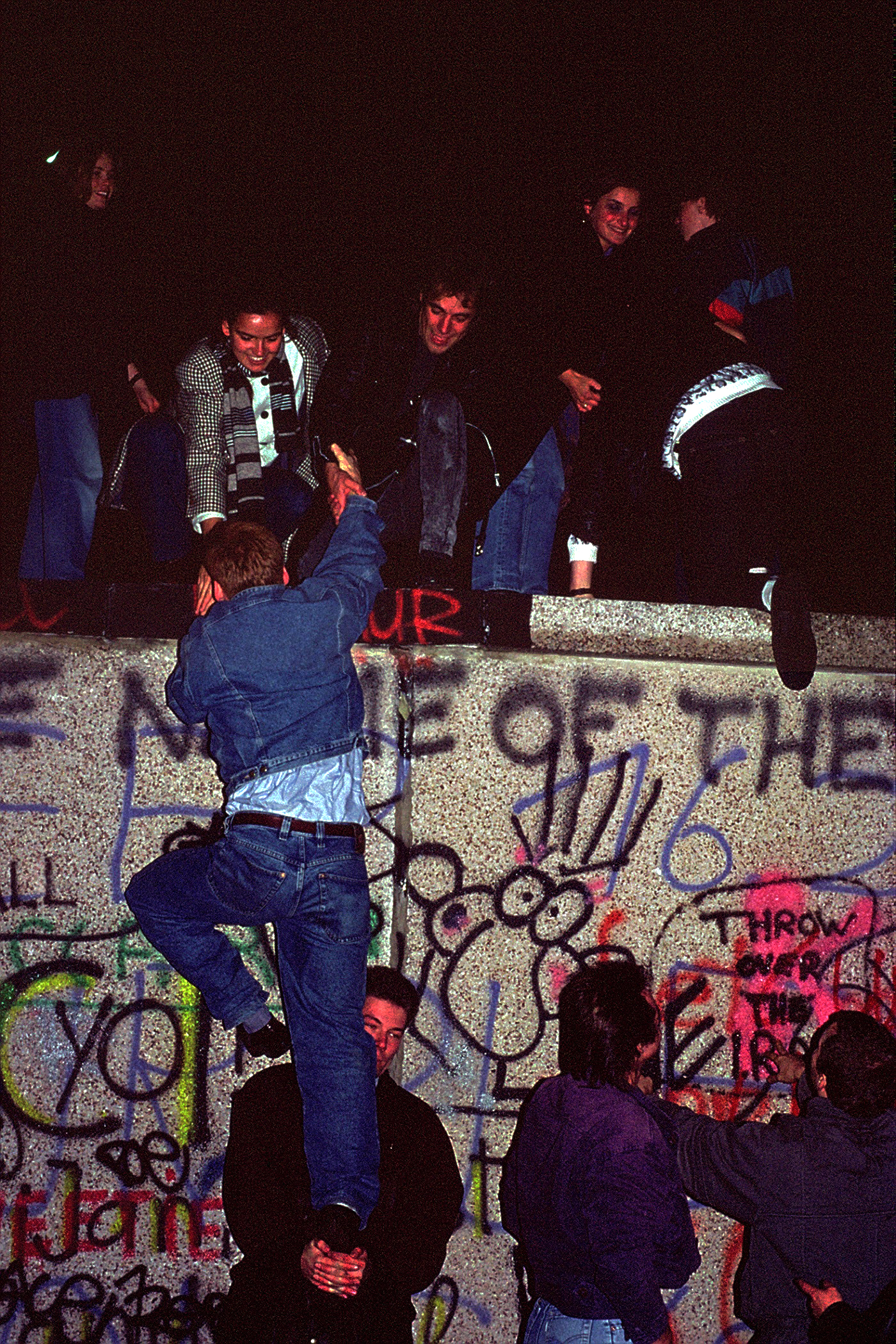 The night the Berlin Wall fell