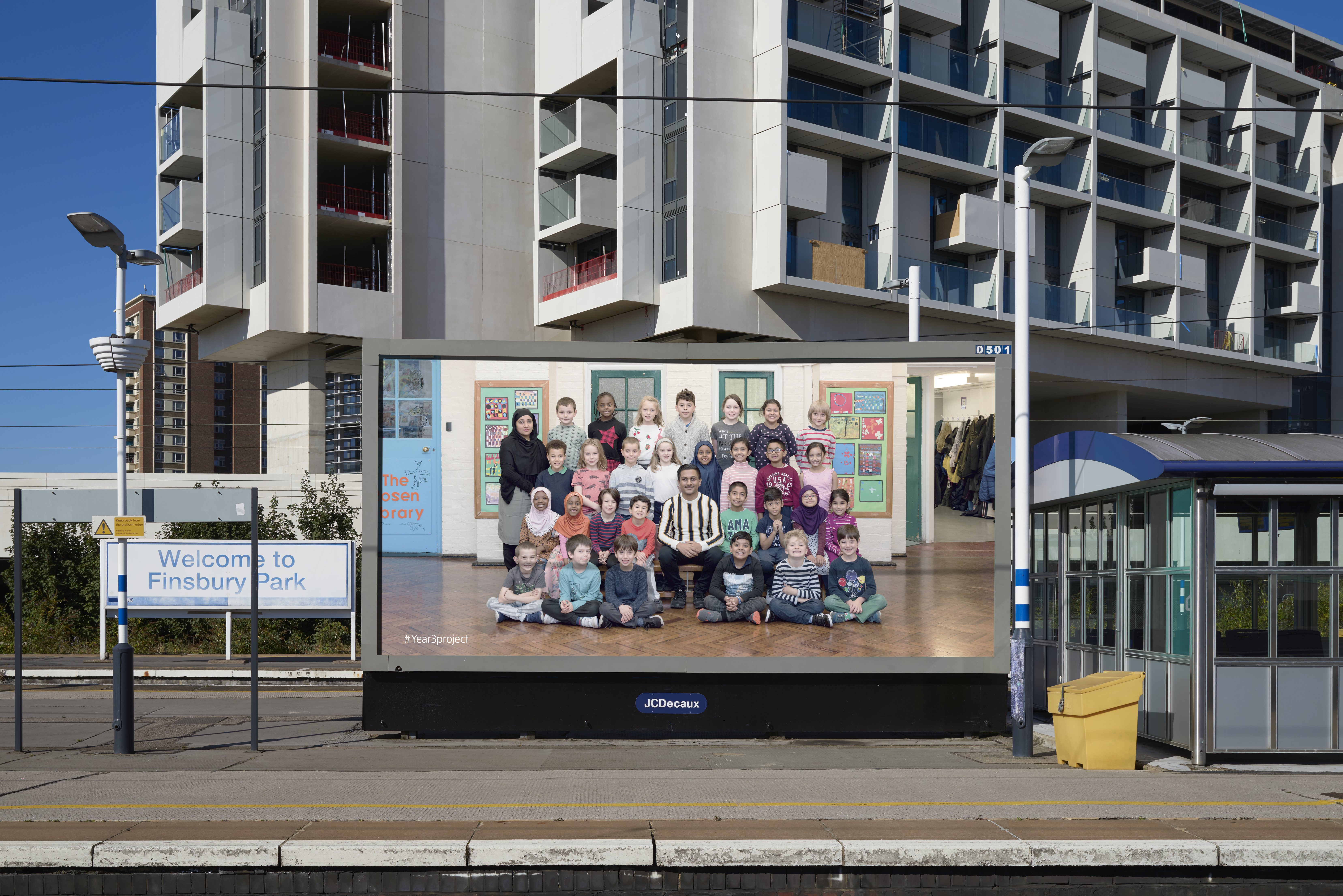 Steve McQueen Year 3 at Finsbury Park Tube Station 