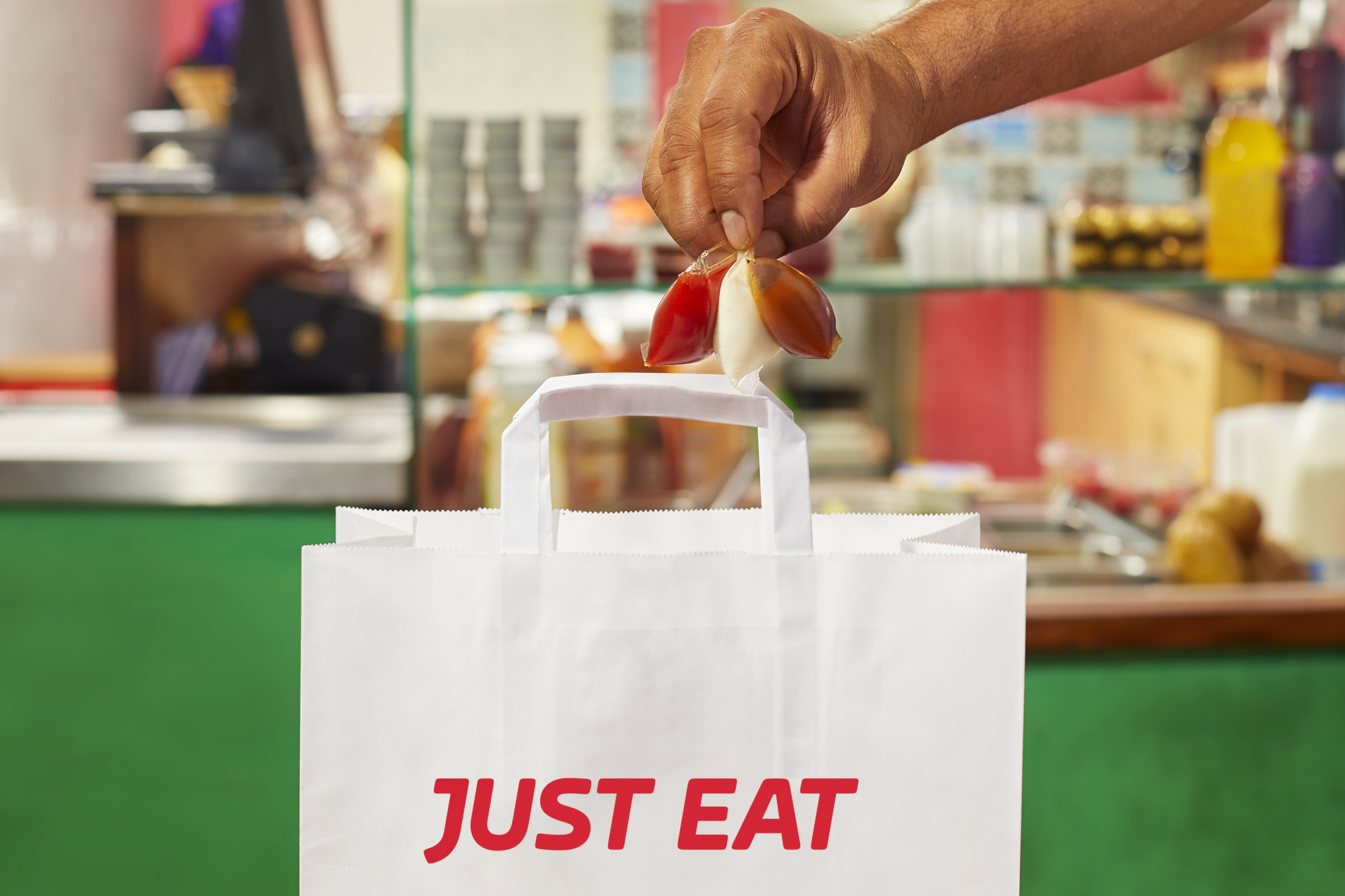 Just Eat bag