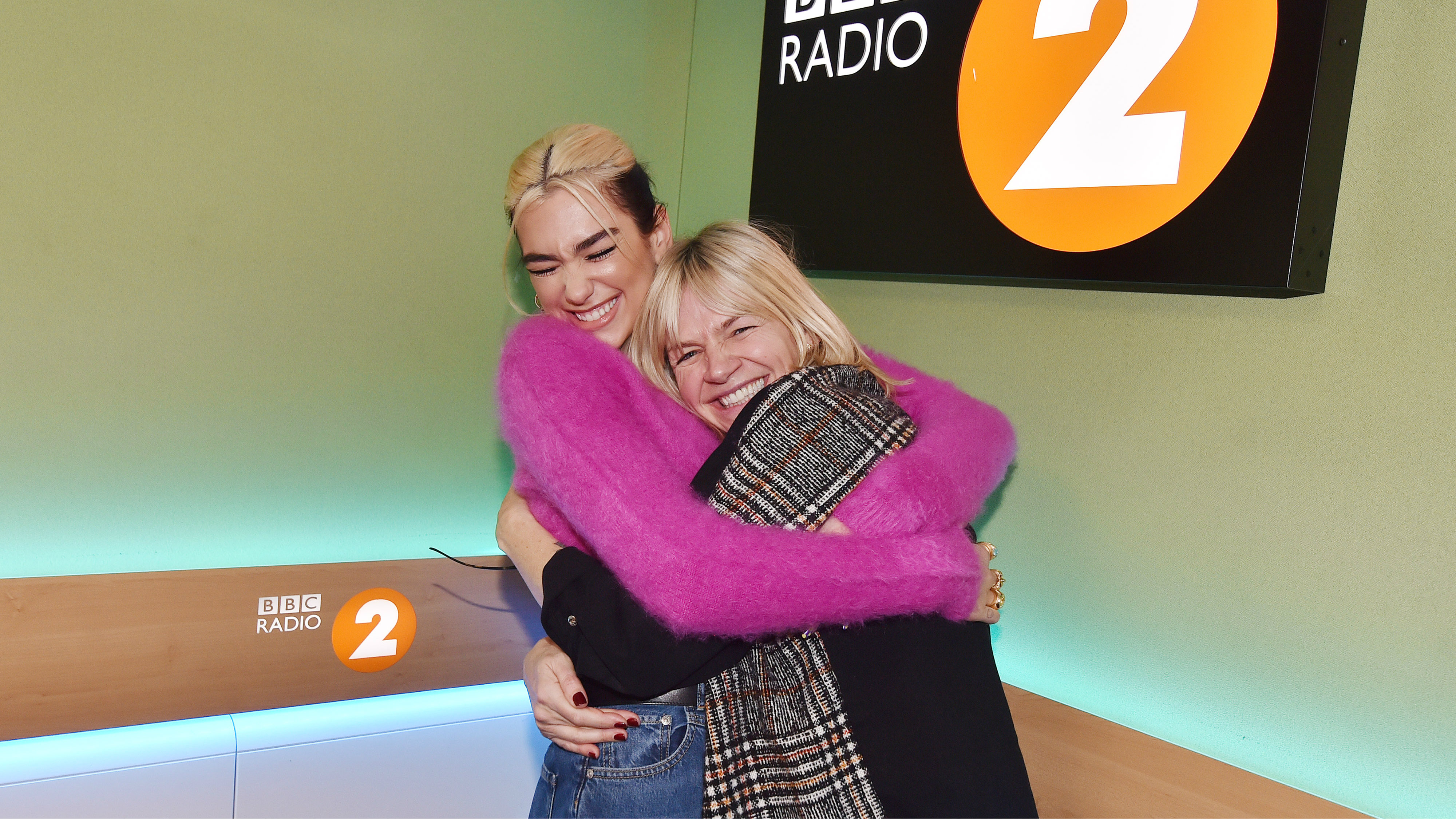 Dua Lipa and Zoe Ball 