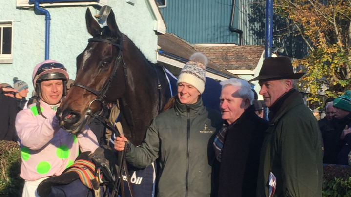 Back with a bang: Douvan delights Willie Mullins with Clonmel Oil Chase romp - Racing TV