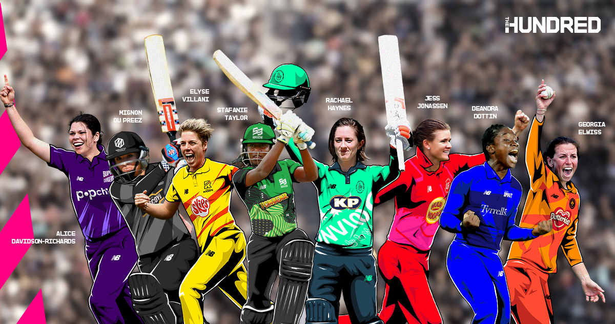 There are eight new marquee signings in the women's Hundred (ECB handout)