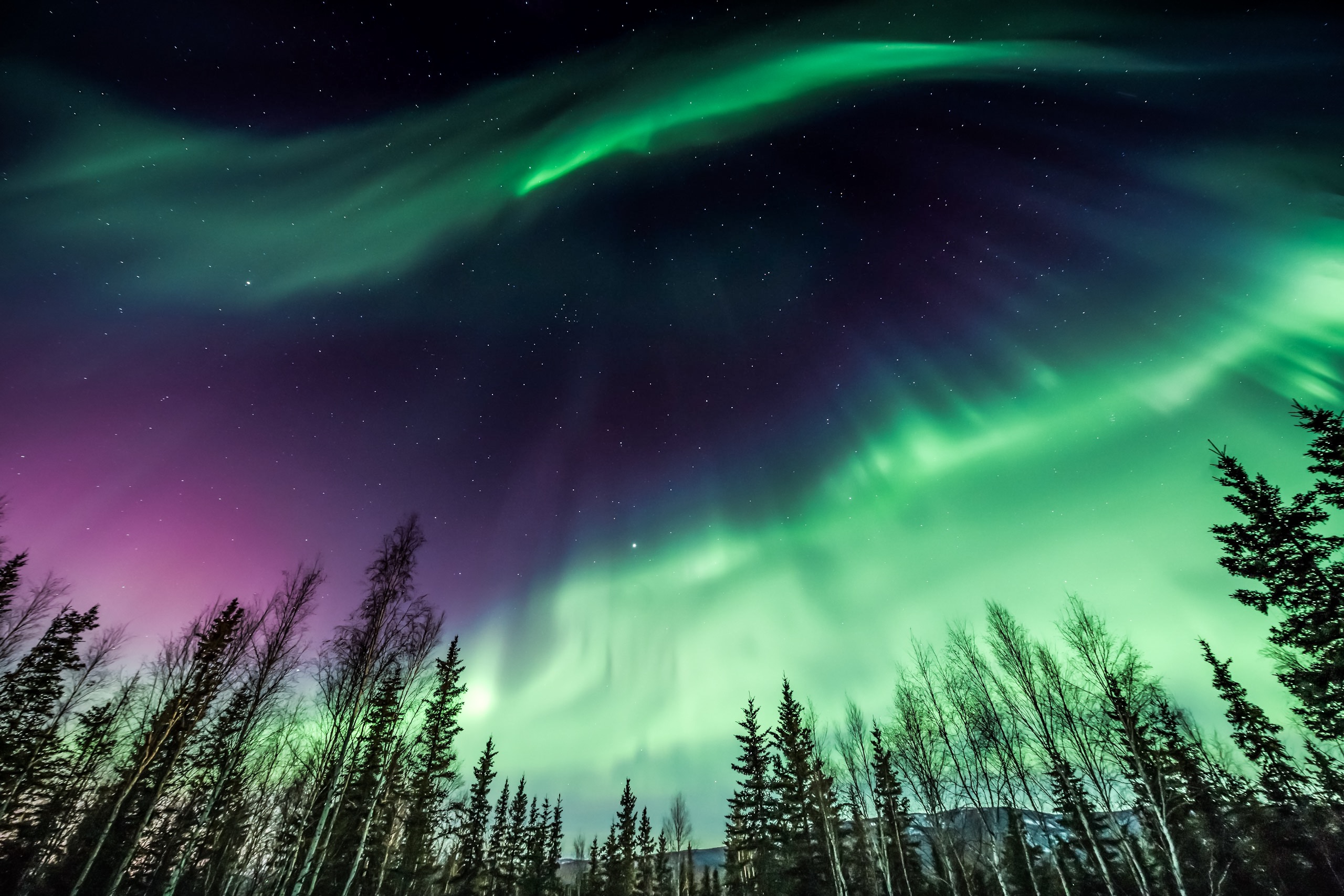 Northern Lights over Fairbanks