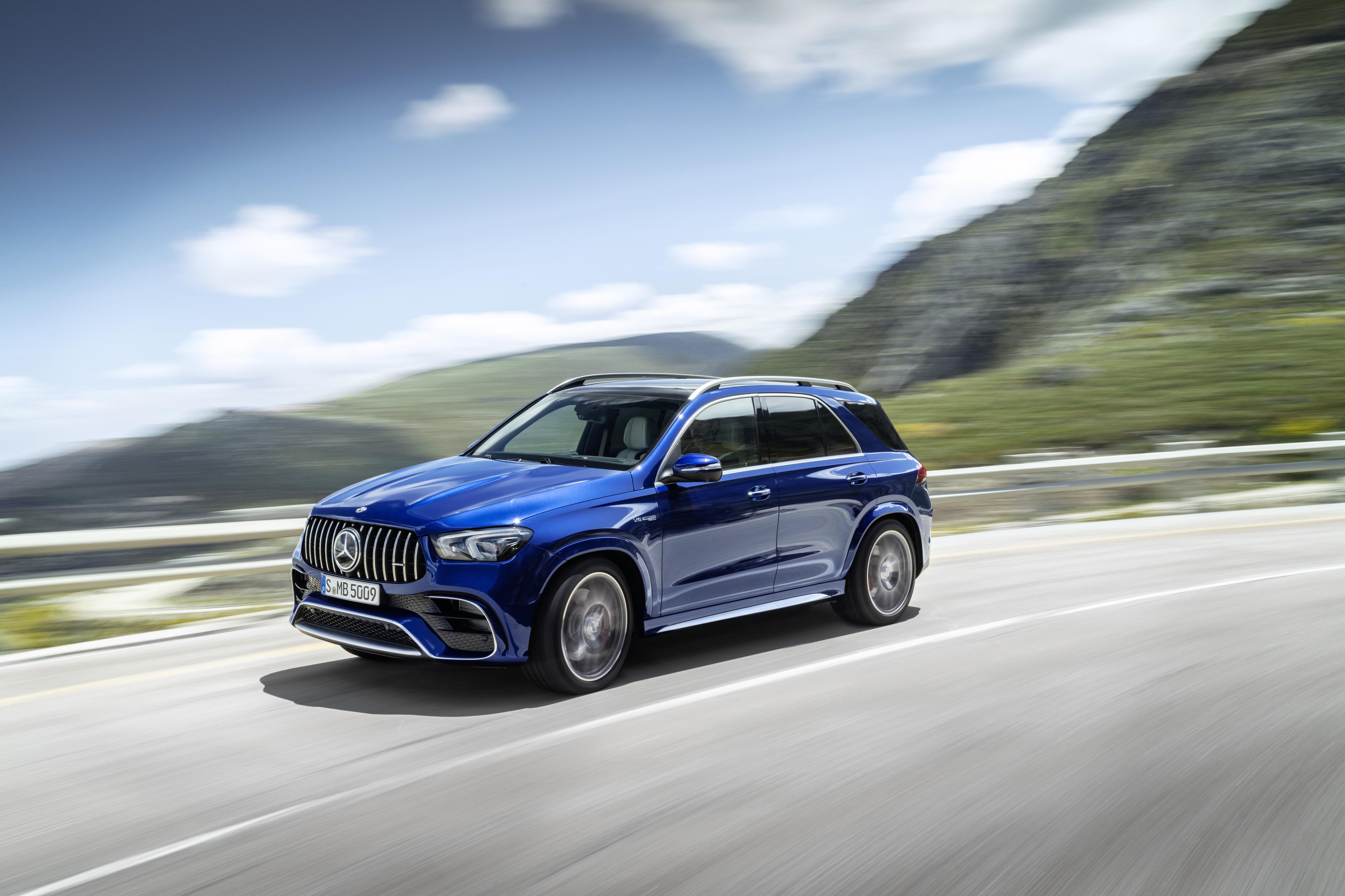 The GLE 63 packs a turbocharged V8