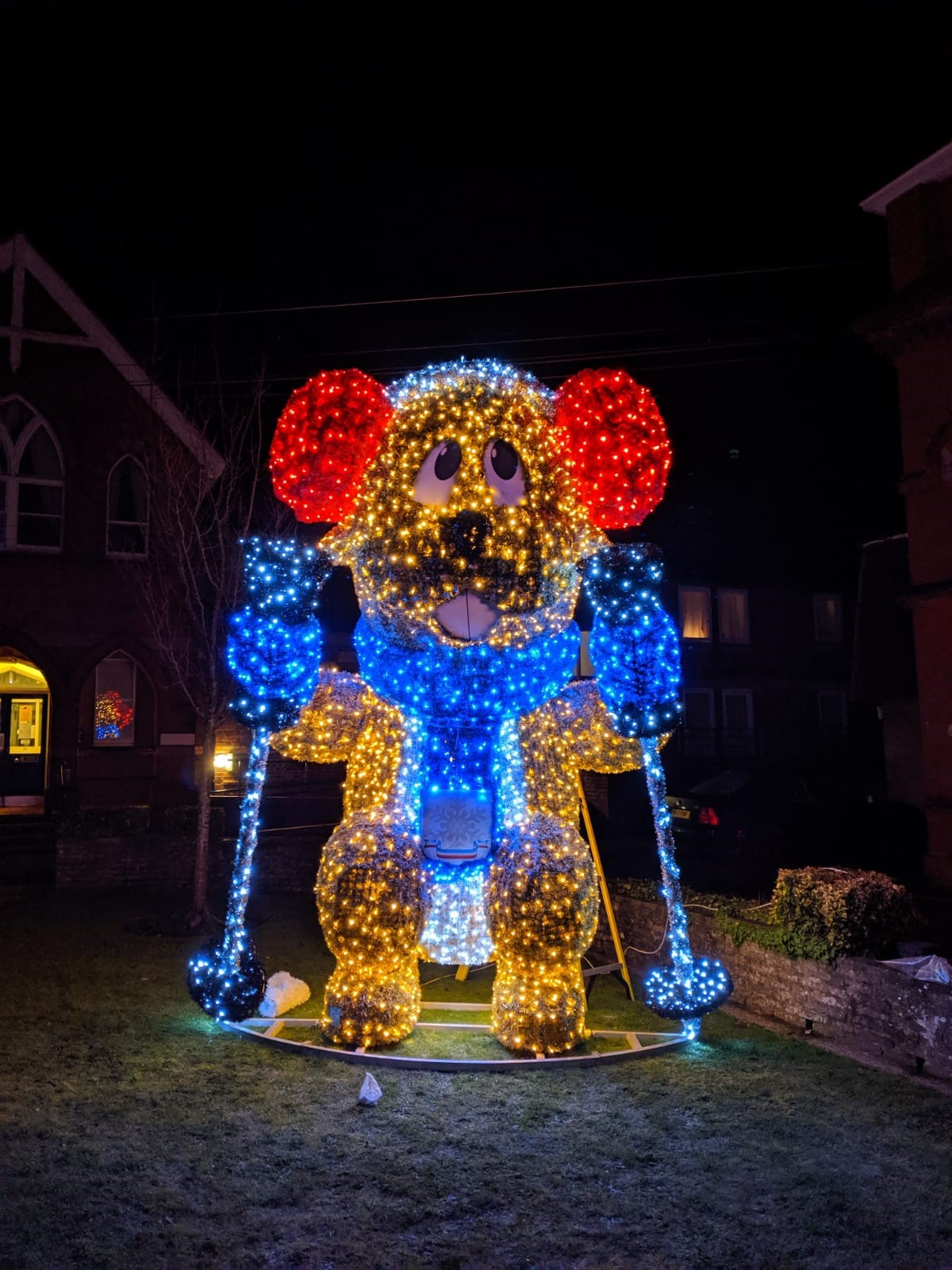 Council sparks ‘Marmite-reaction’ with Alpine rodent Christmas lights ...