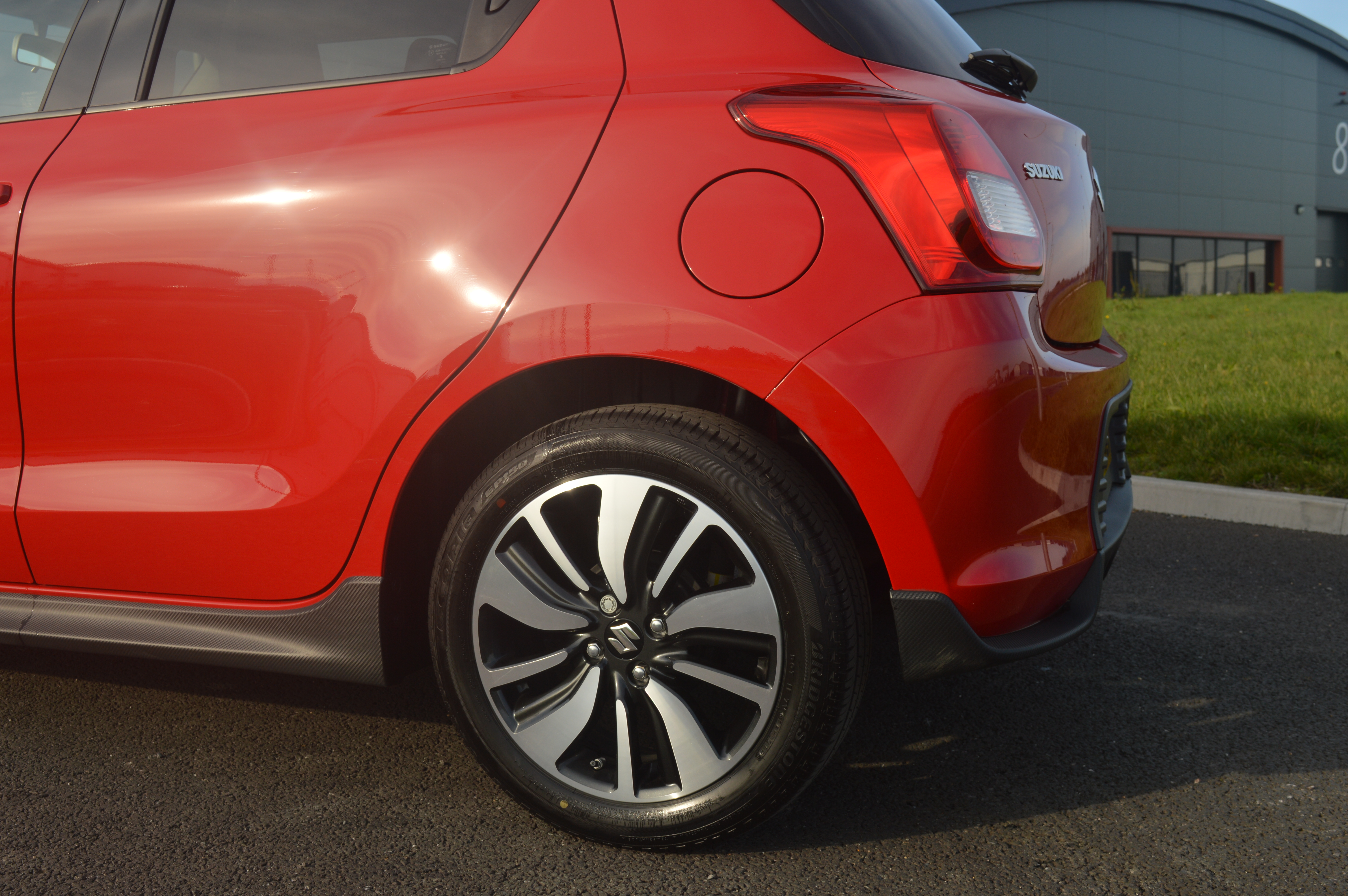 Detailed alloys give the Swift a premium appearance