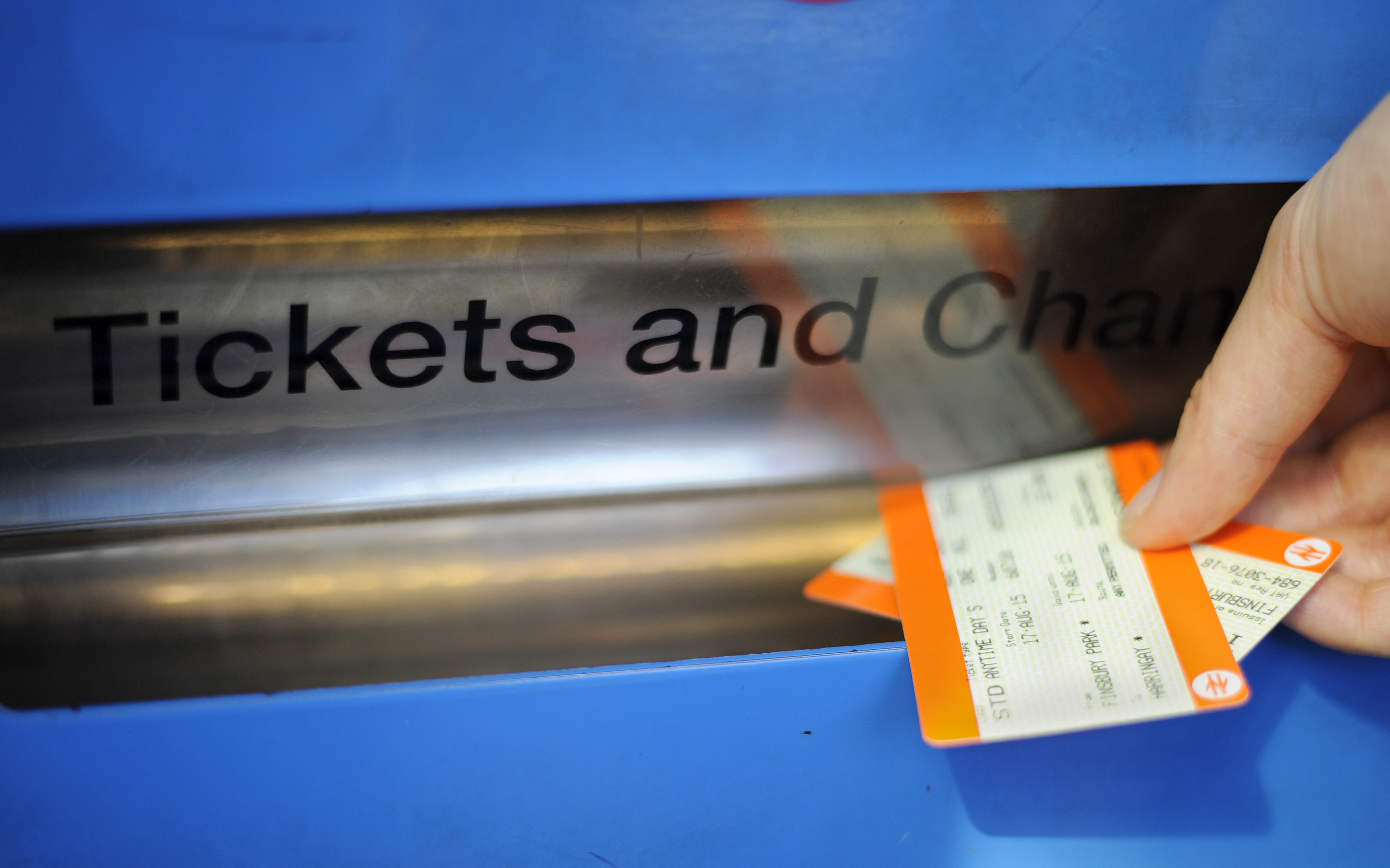 Rail tickets