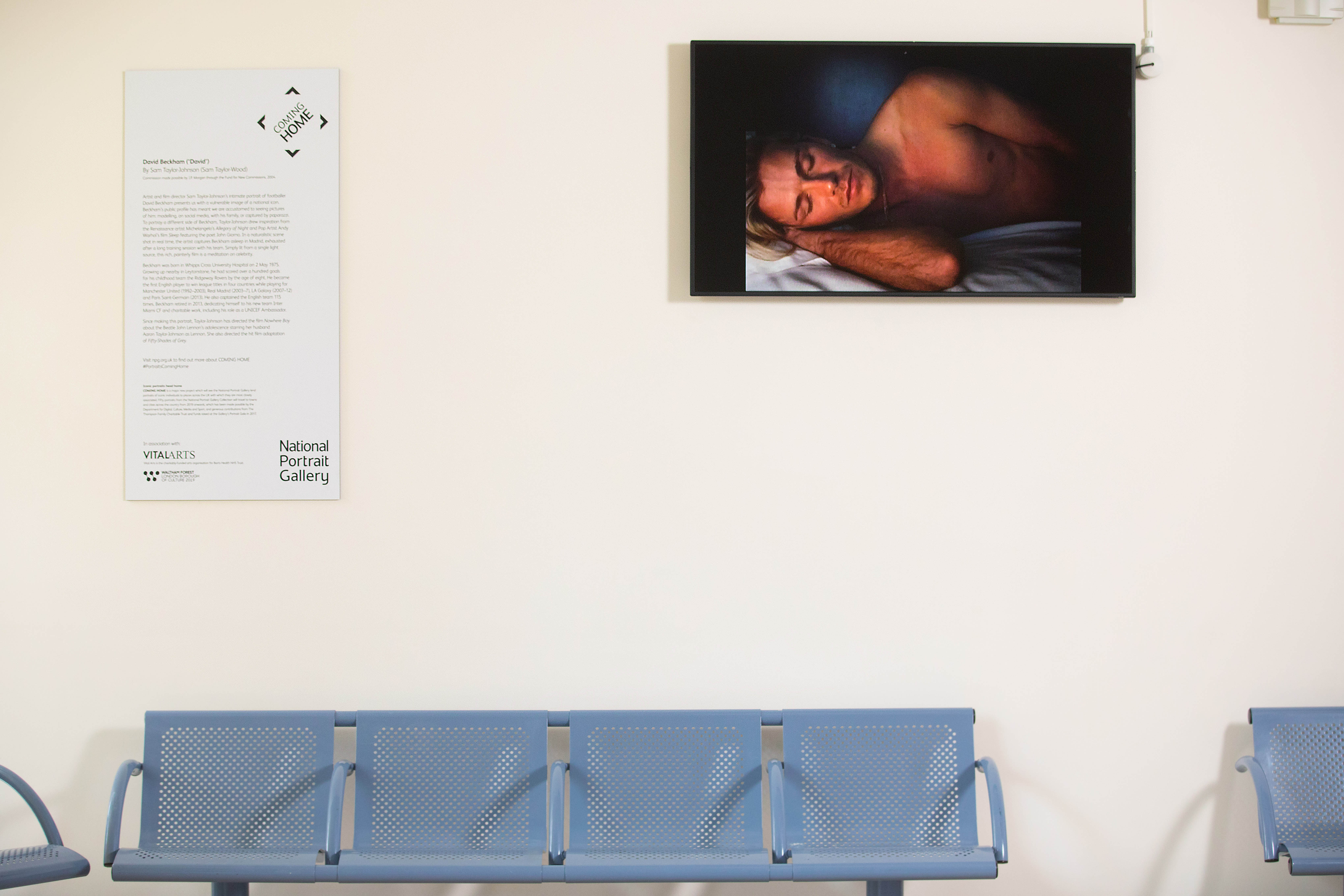 The film portrait of David Beckham by Sam Taylor-Johnson has a new homeHospital