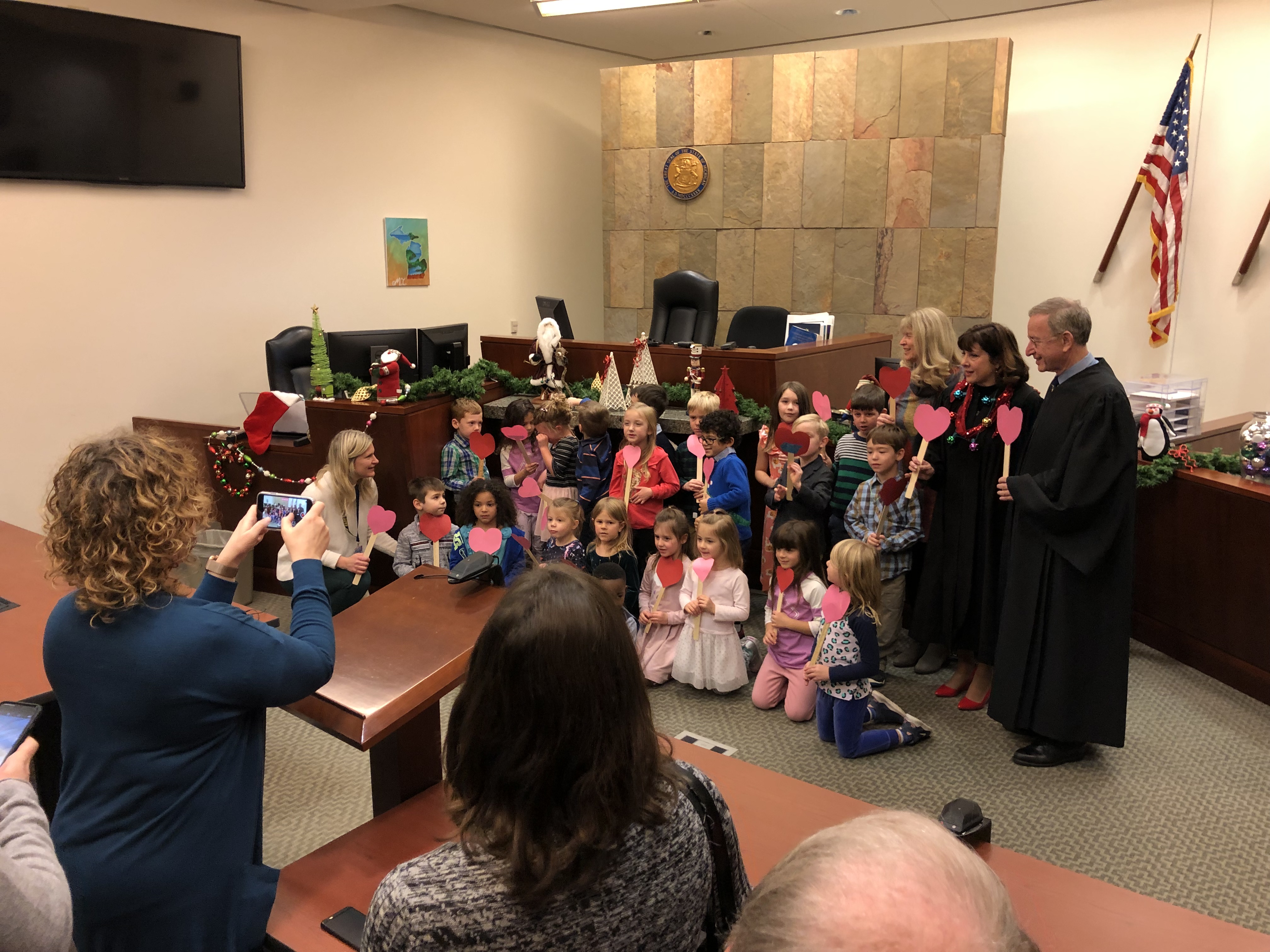 Michael's adoption at a Kent County court