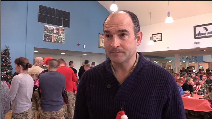 Lieutenant Colonel Sam Cates said 2 Rifles were looking forward to their Christmas break before deployment to Kabul