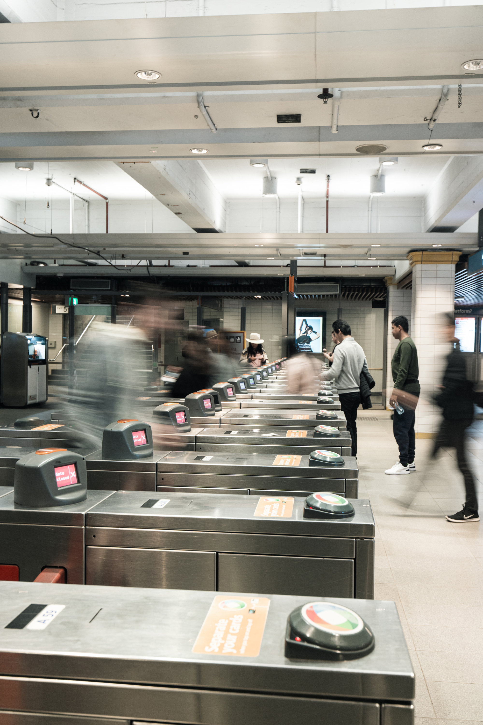 A Generic Photo of railway turnstiles (iStock/PA)