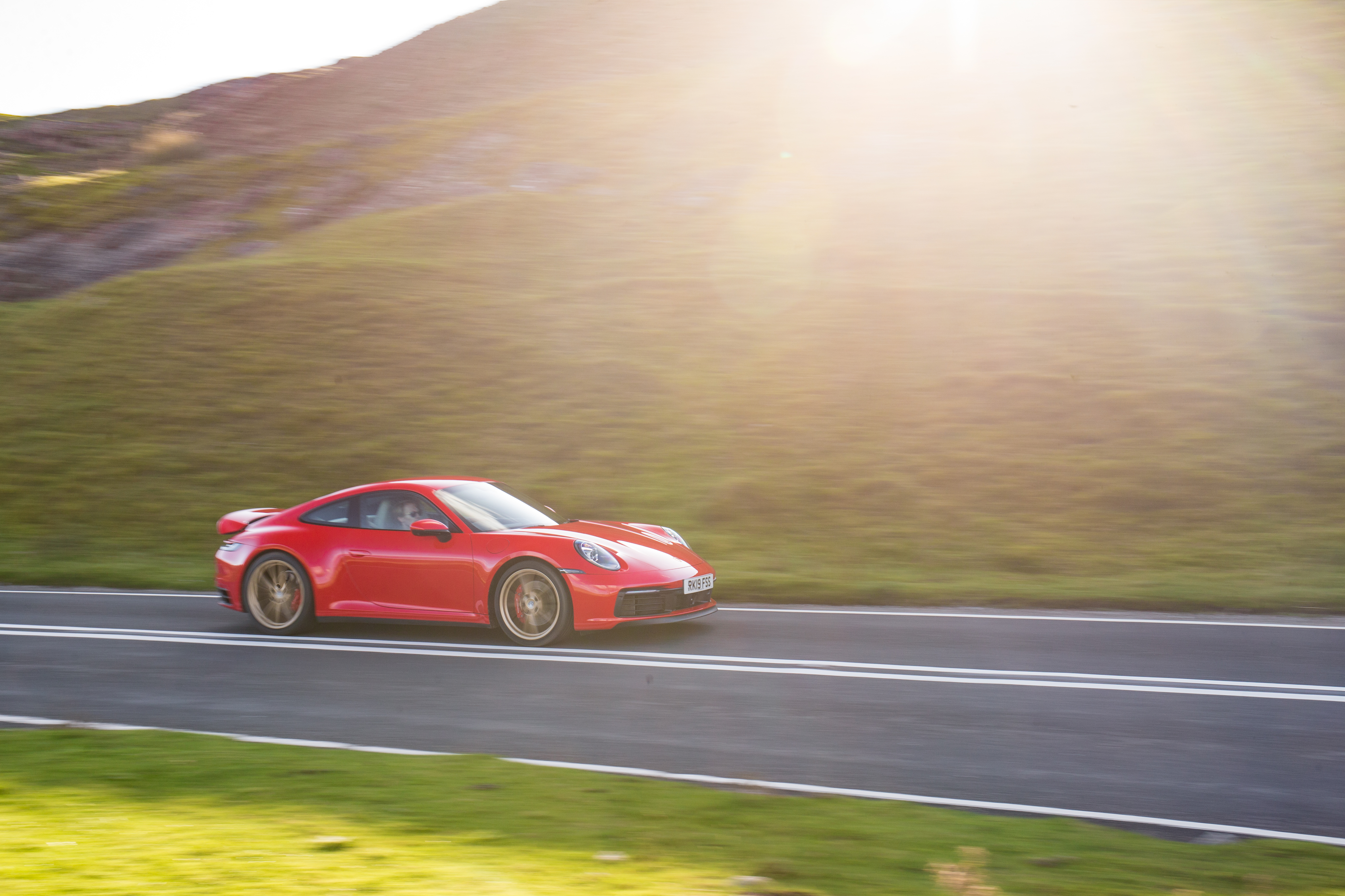 The Porsche comes alive on twisty roads 