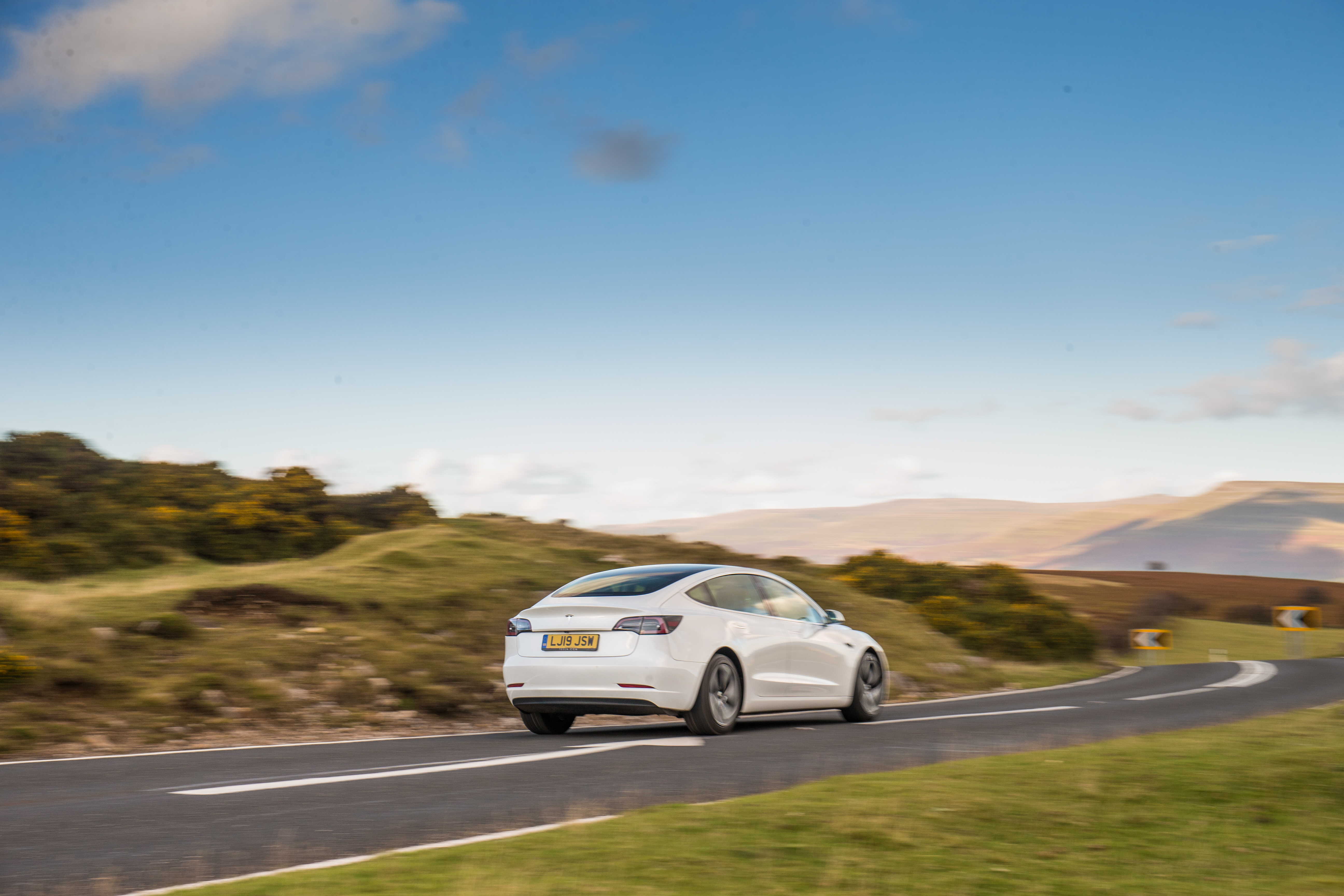 The Model 3 is proving popular in the UK