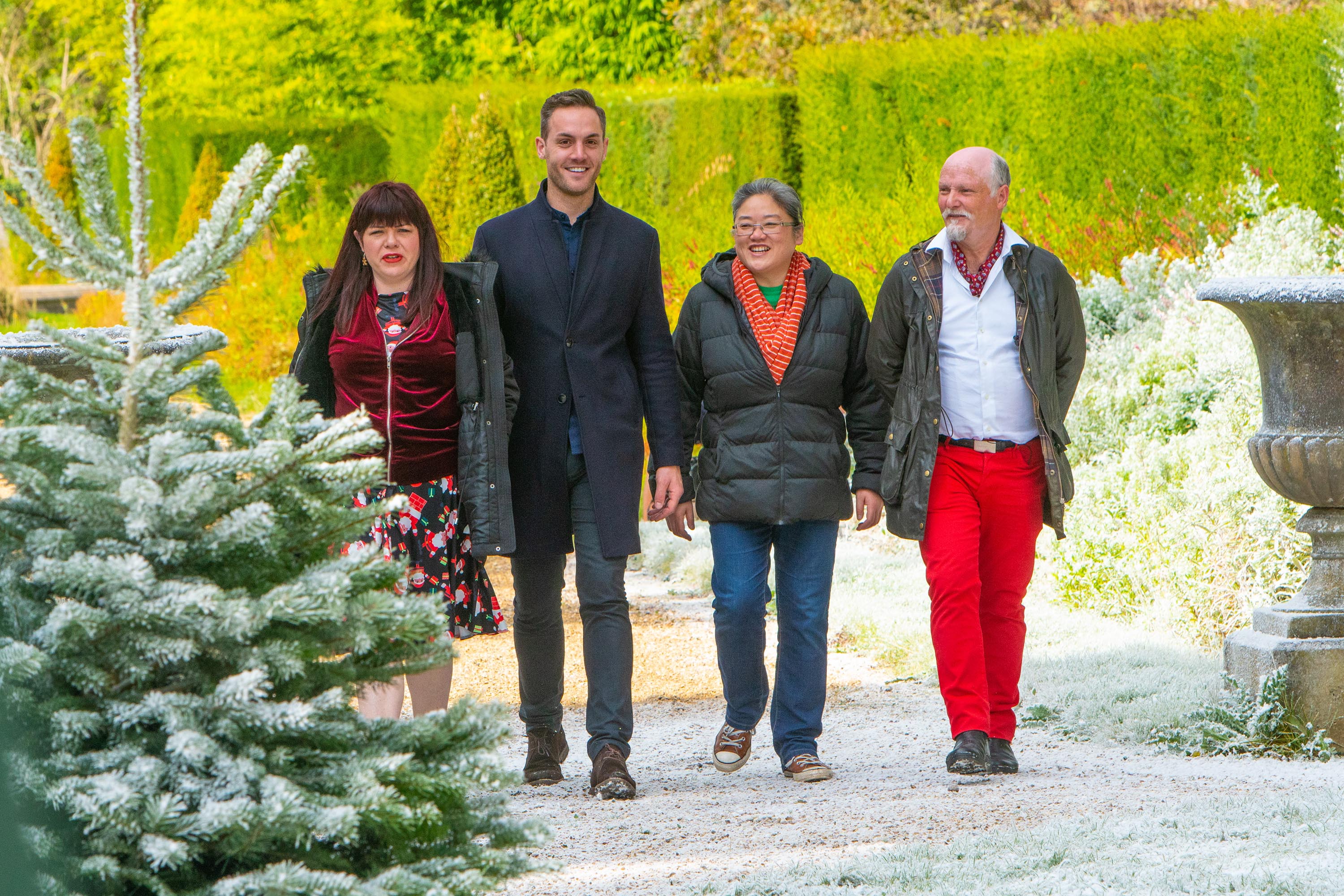 The Great Christmas Bake Off contestants