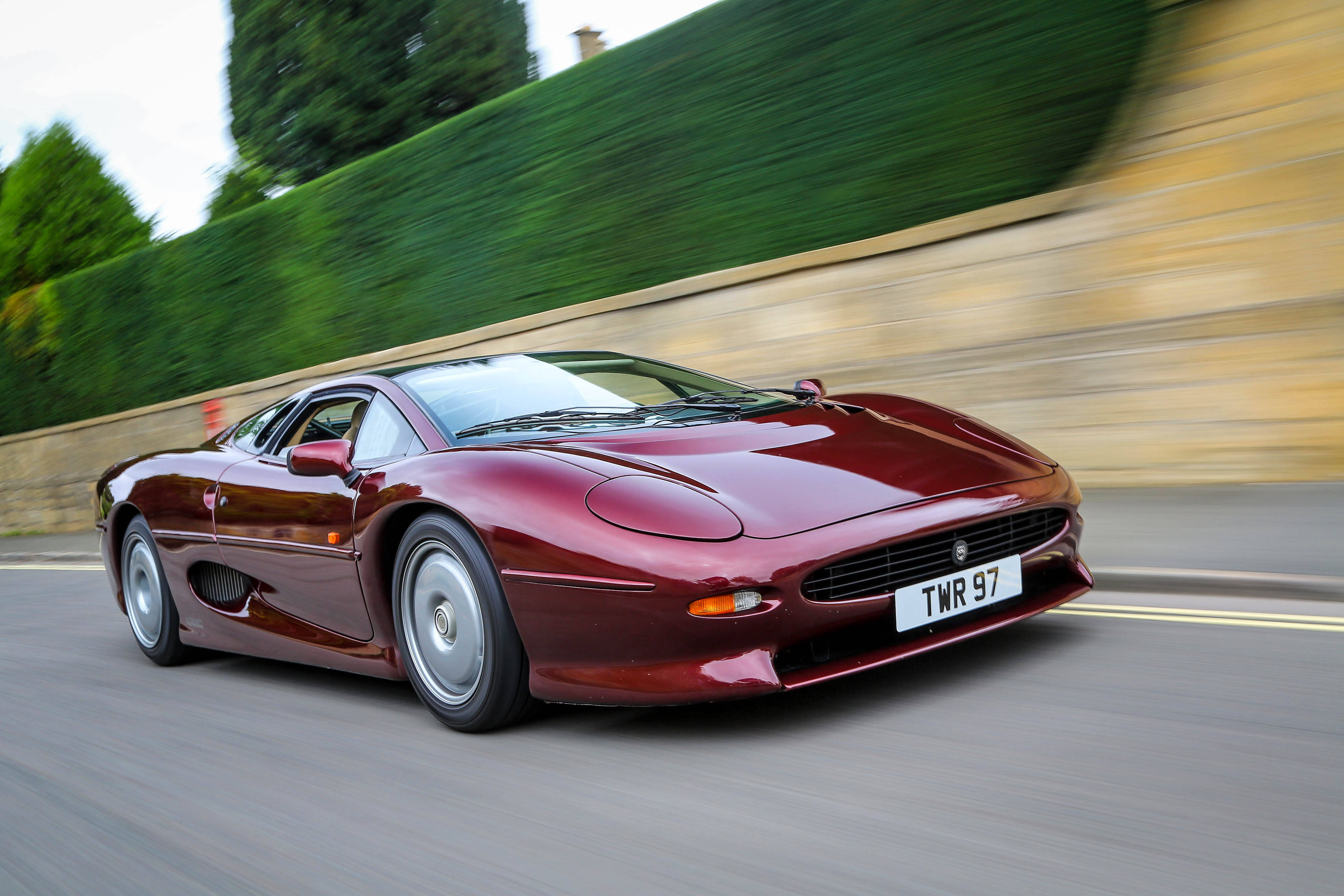 The XJ220 was one of the fastest production cars ever made