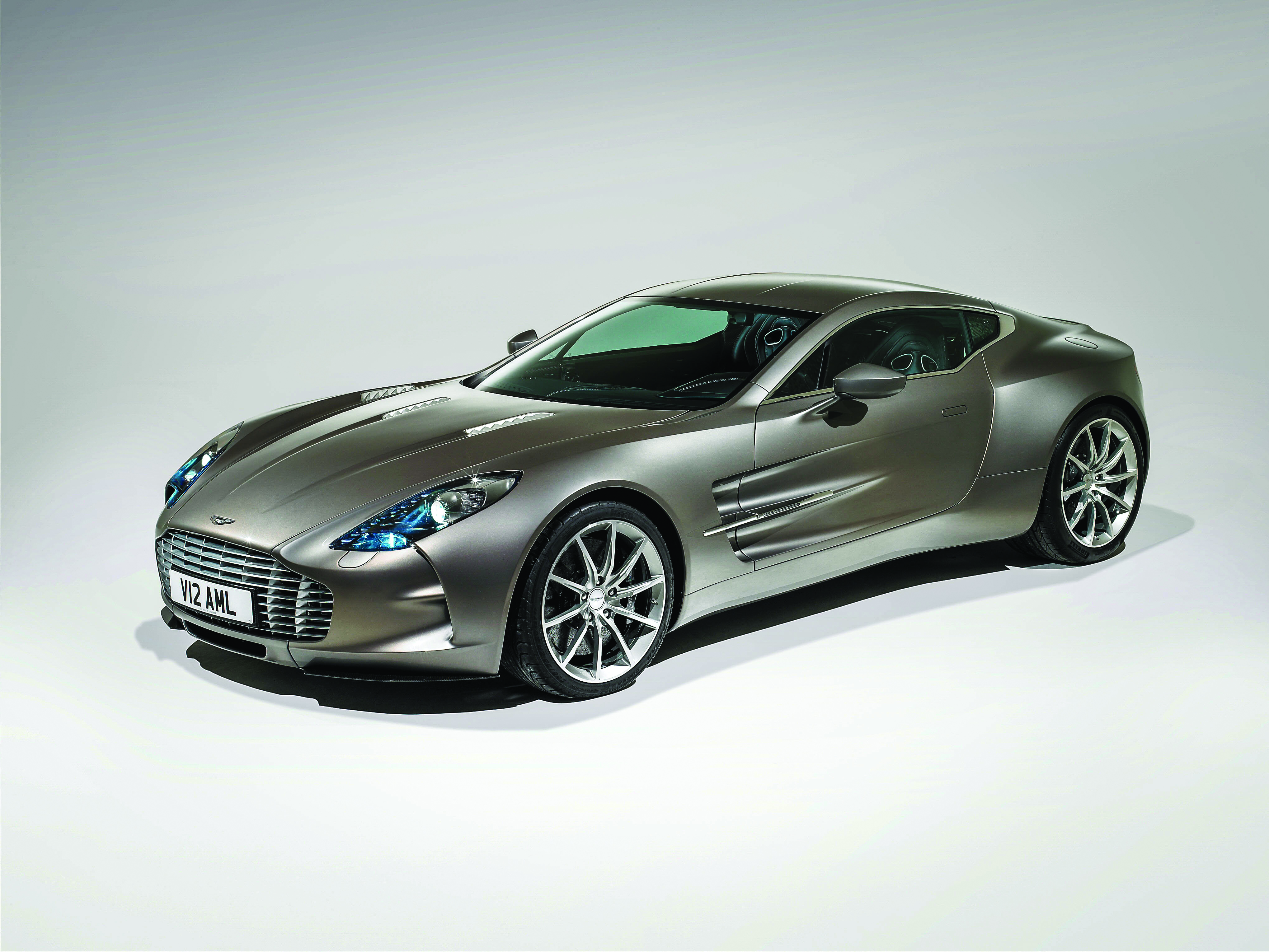 The One-77 is a high-end, low-volume car from Aston Martin