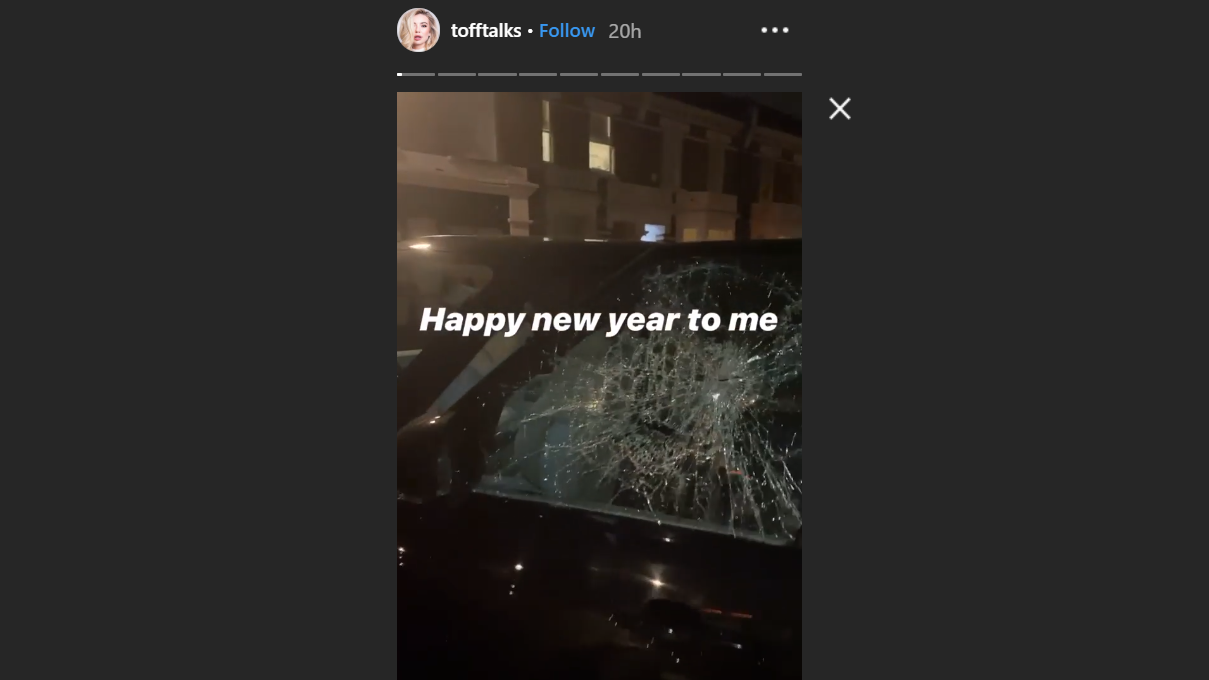 Screengrab from Georgia Toffolo's Instagram