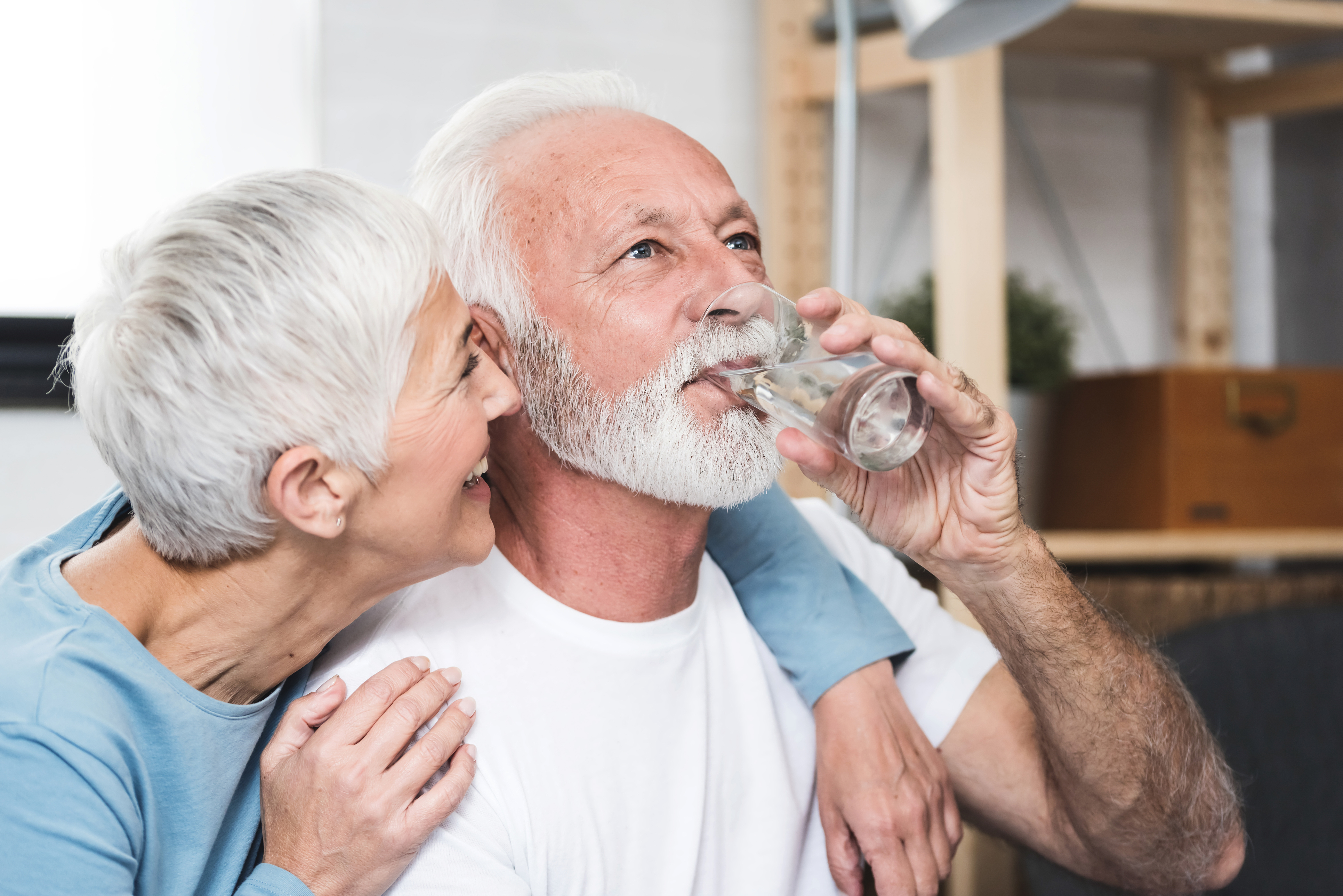 Elderly couple