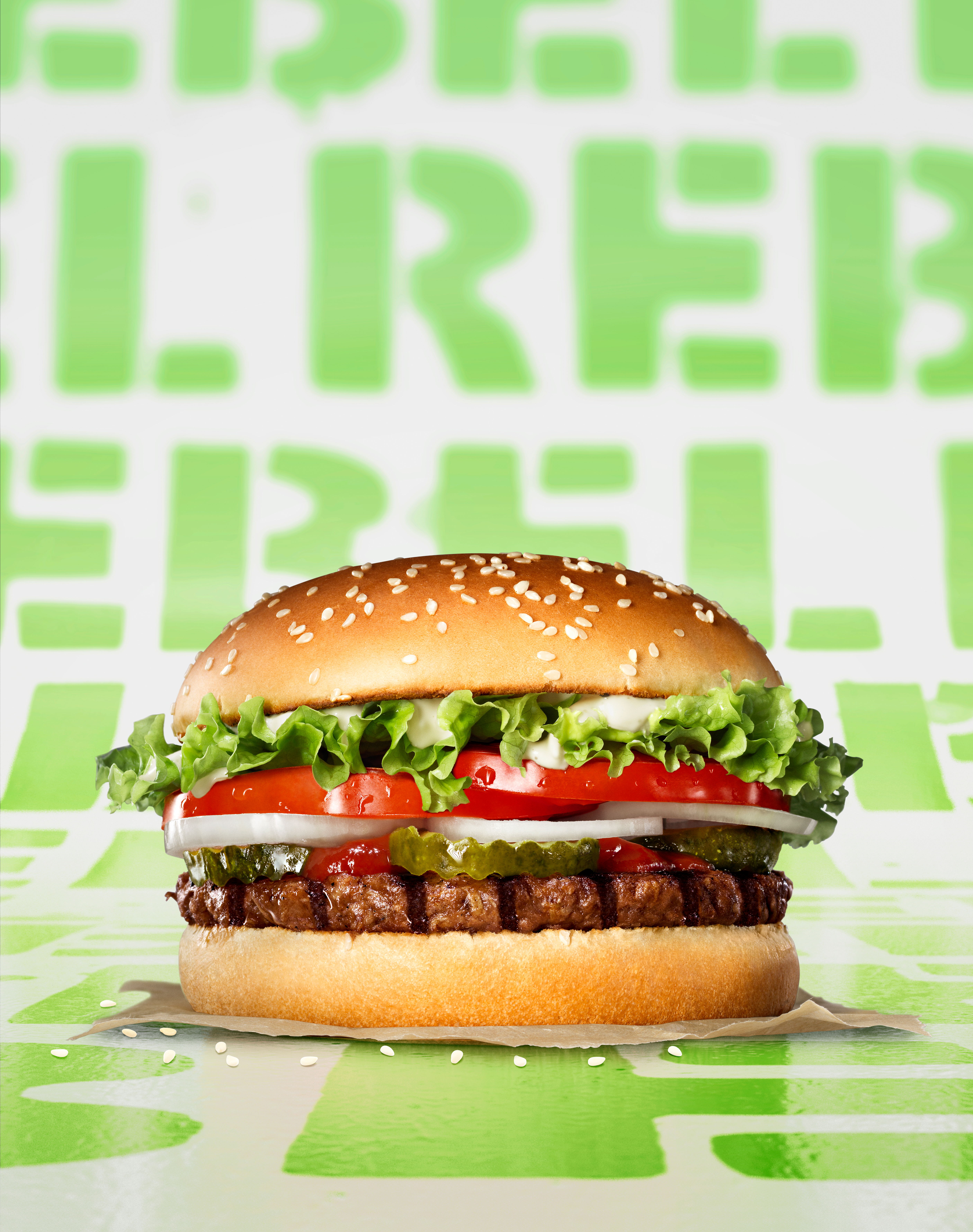 The Rebel Whopper from Burger King