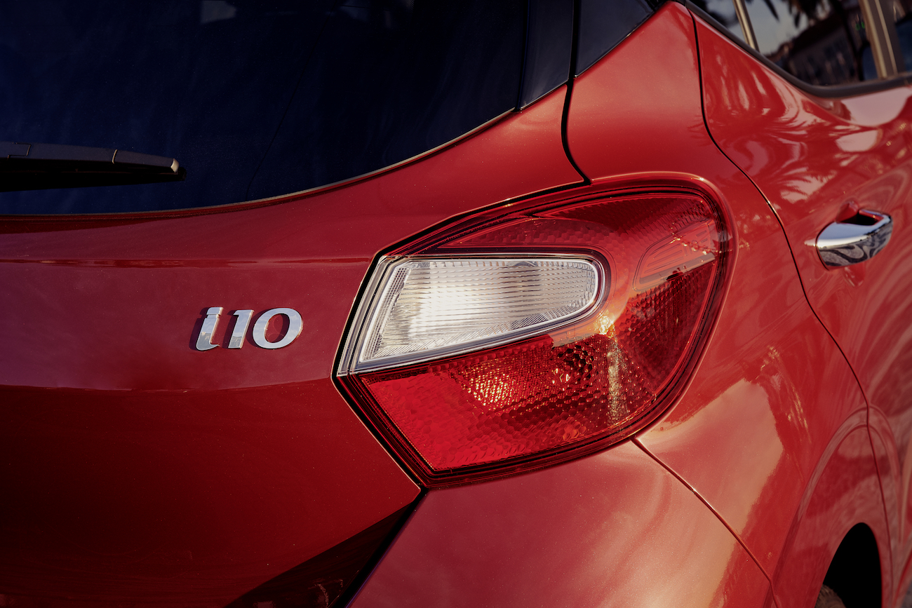 The i10 is the smallest car in Hyundai's range 