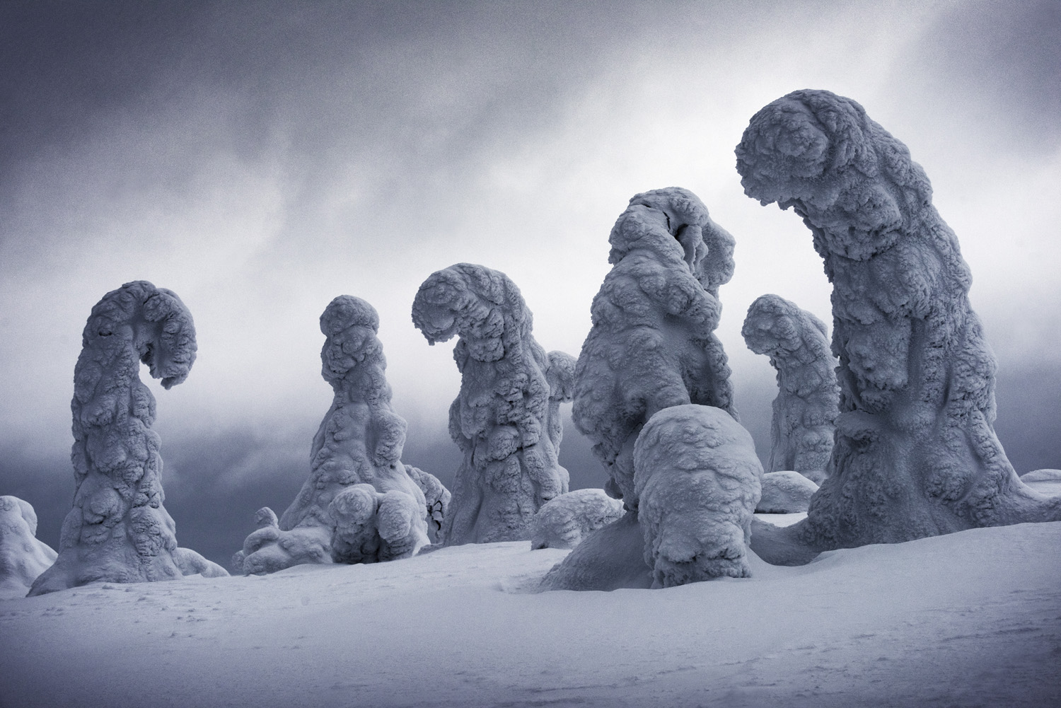 Frozen giants in Finland