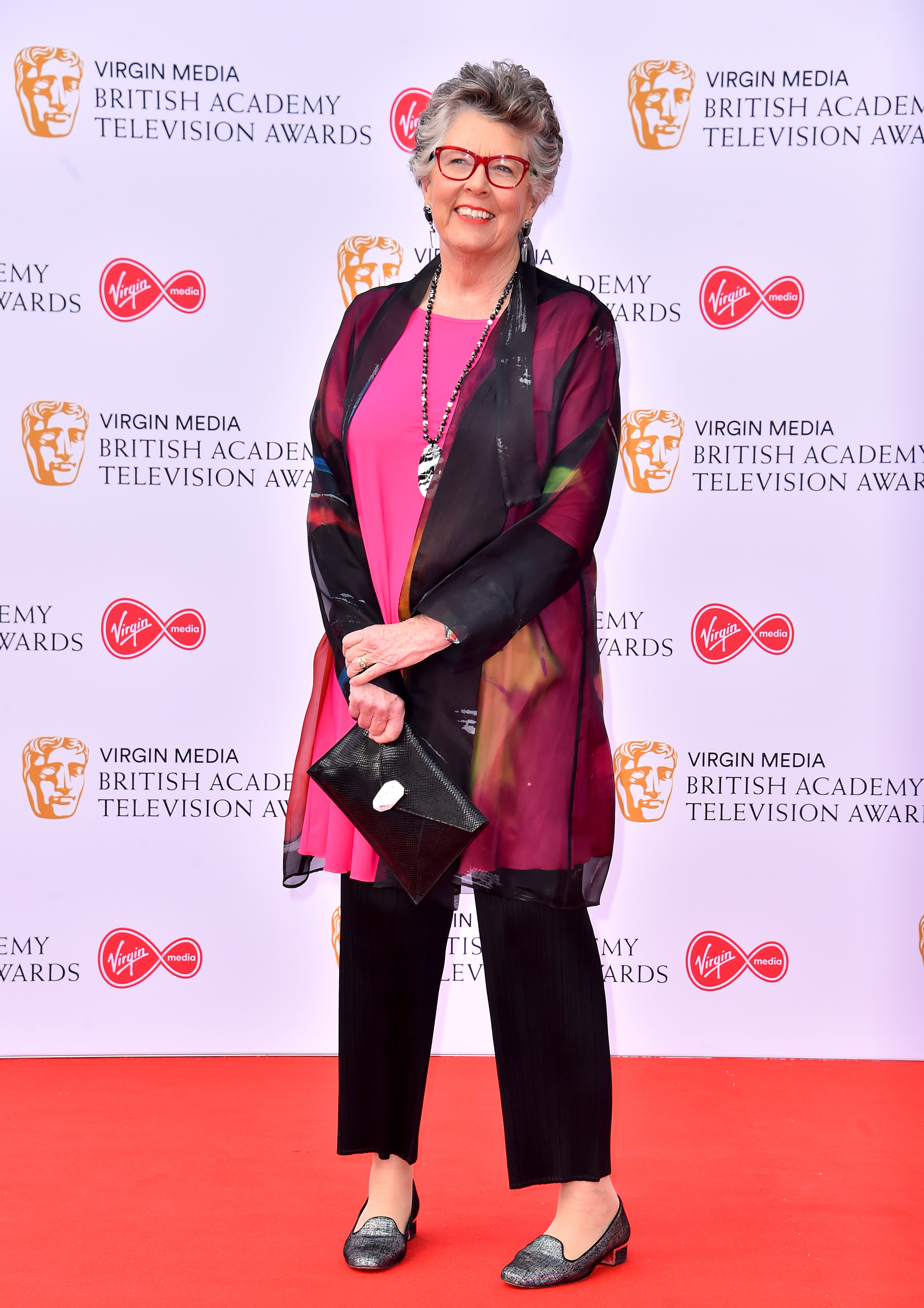 Prue Leith attending the Virgin Media BAFTA TV awards