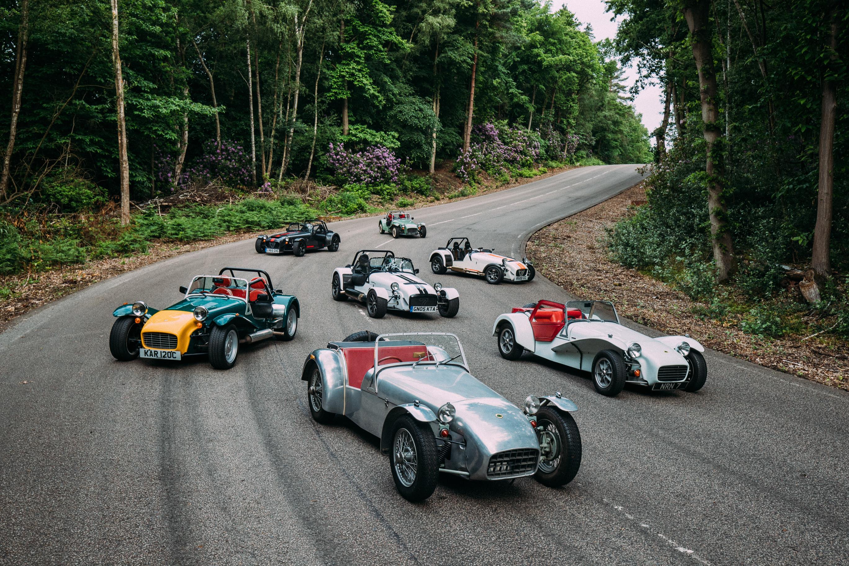 Caterham Seven hero shot