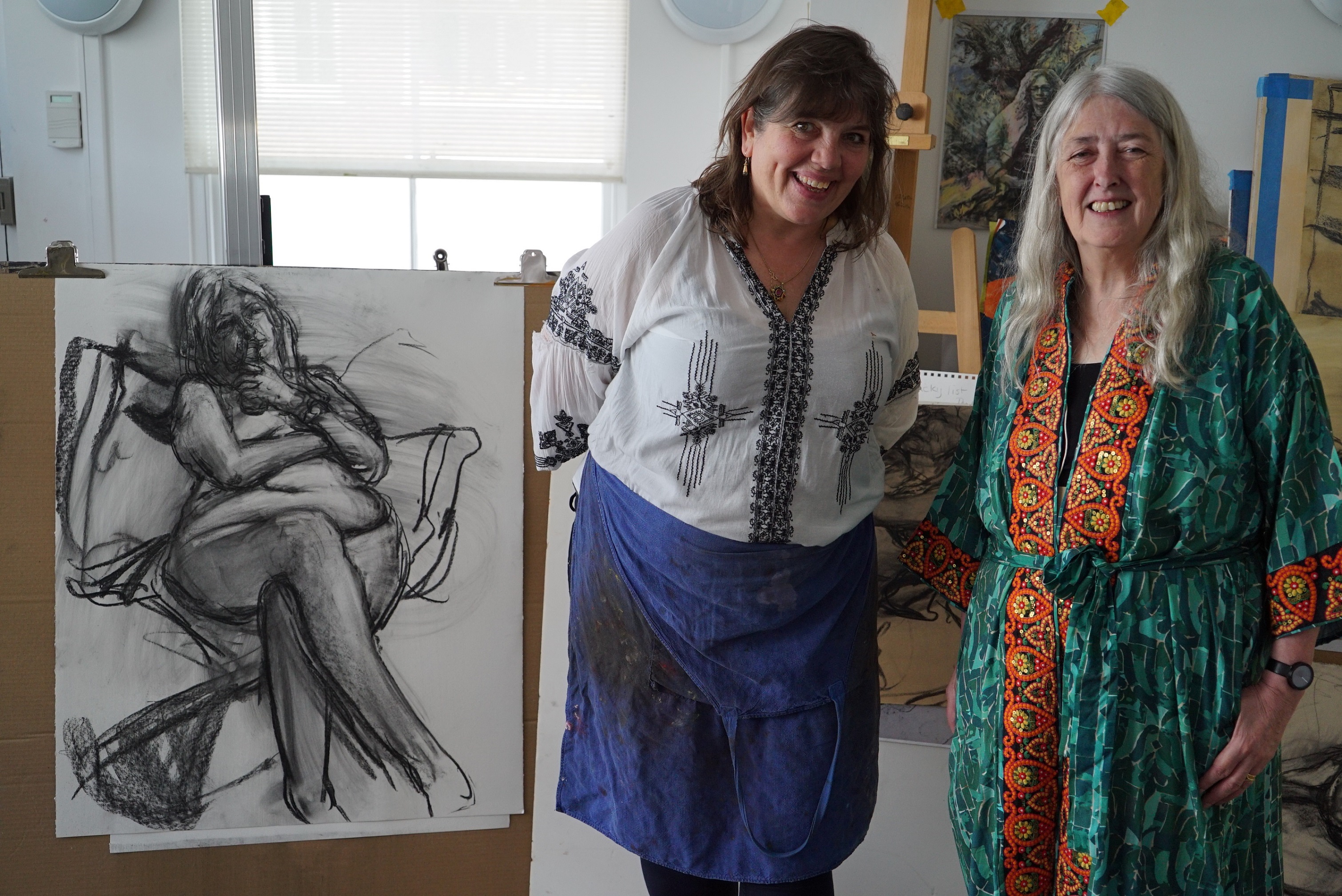 Classicist Mary Beard explains why she posed for life drawings ...