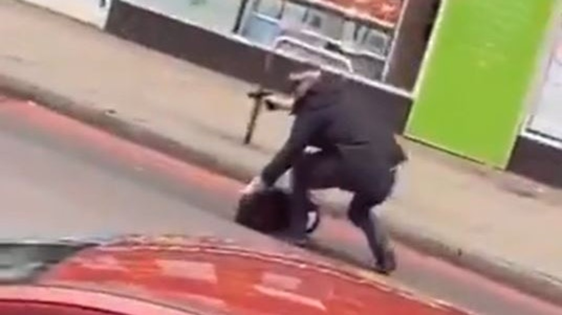 Armed officer on Streatham High Road