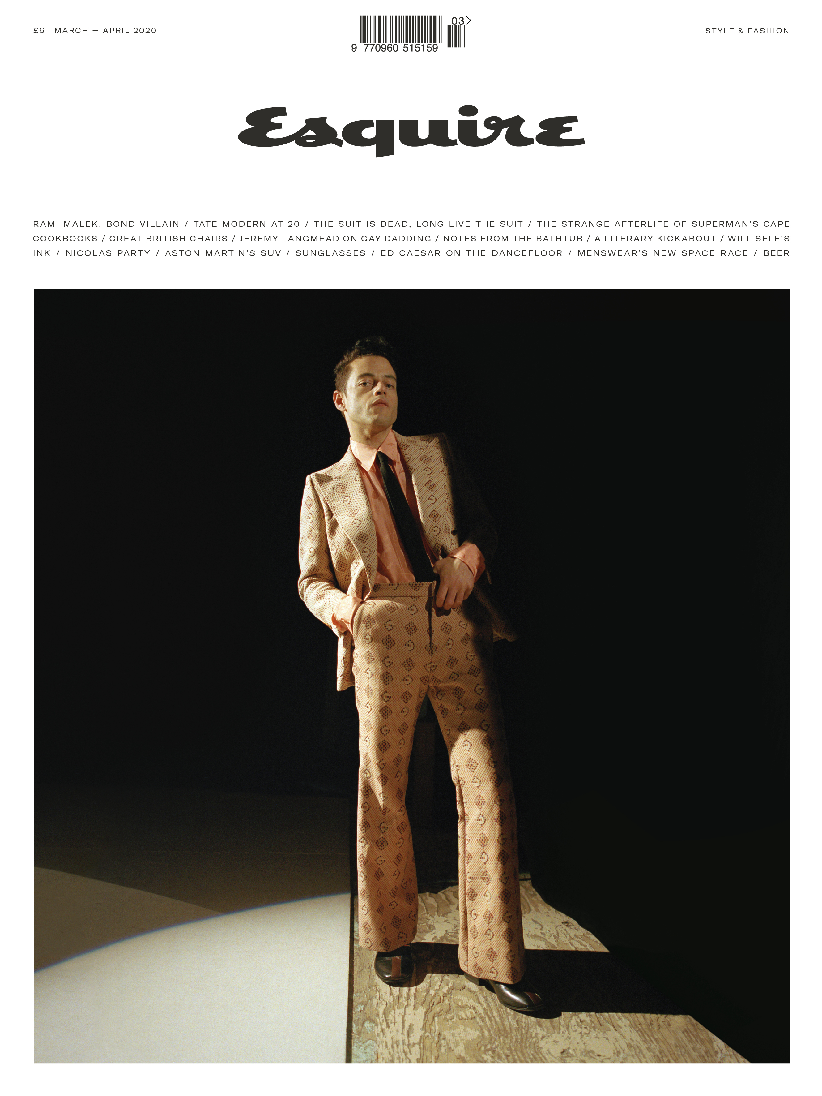 Rami Malek on Esquire