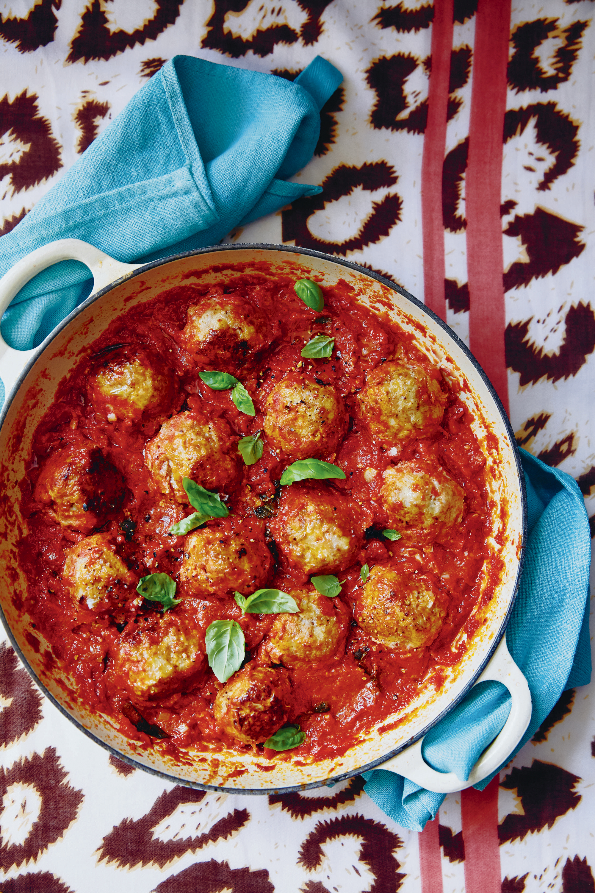 Turkey meatballs from Table Manners: The Cookbook by Jessie and Lennie Ware (Ebury Press, £22) (Ola O Smit/PA)
