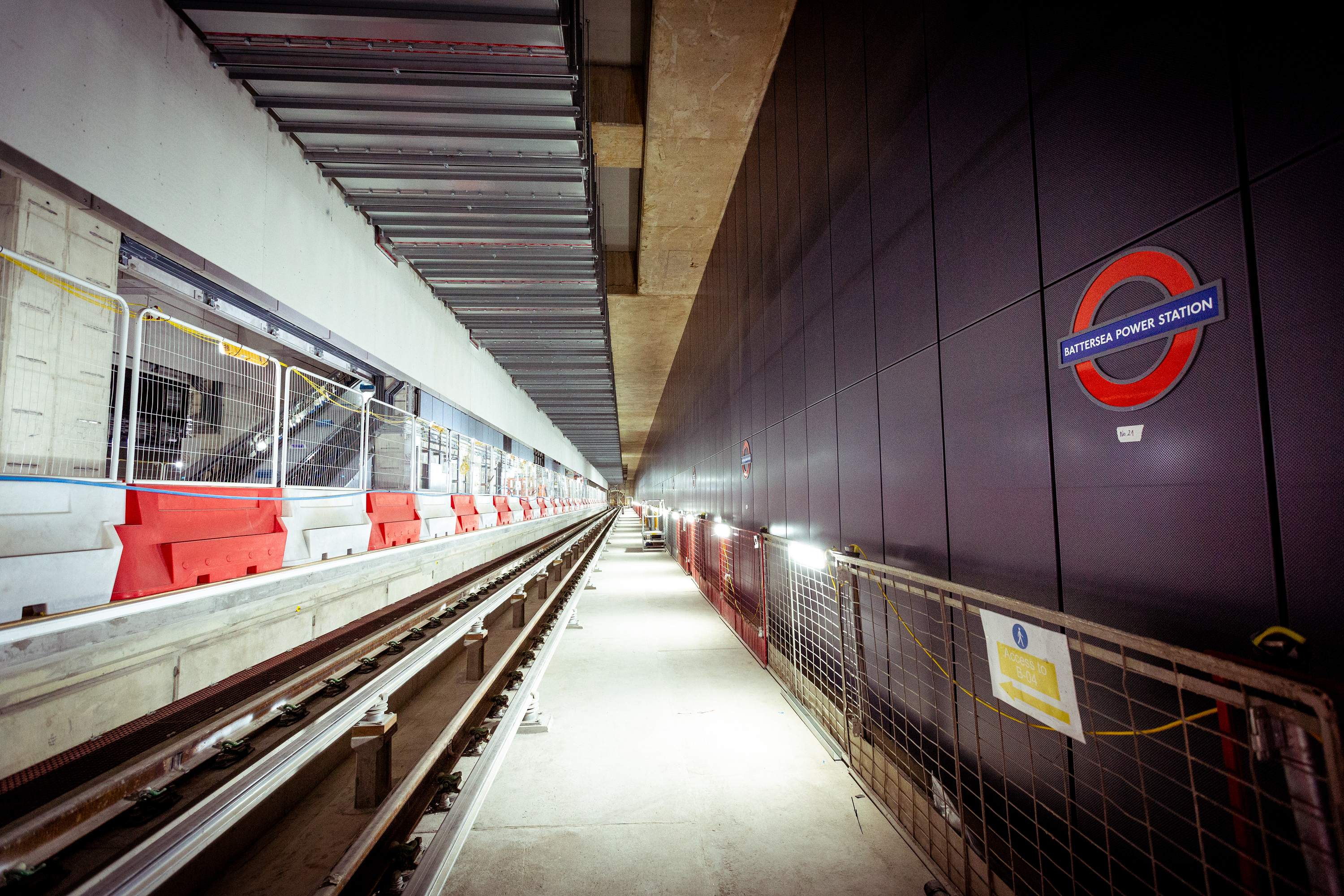 The new station, Battersea Power Station, is due to open in autumn 2021 (Transport for London/PA)