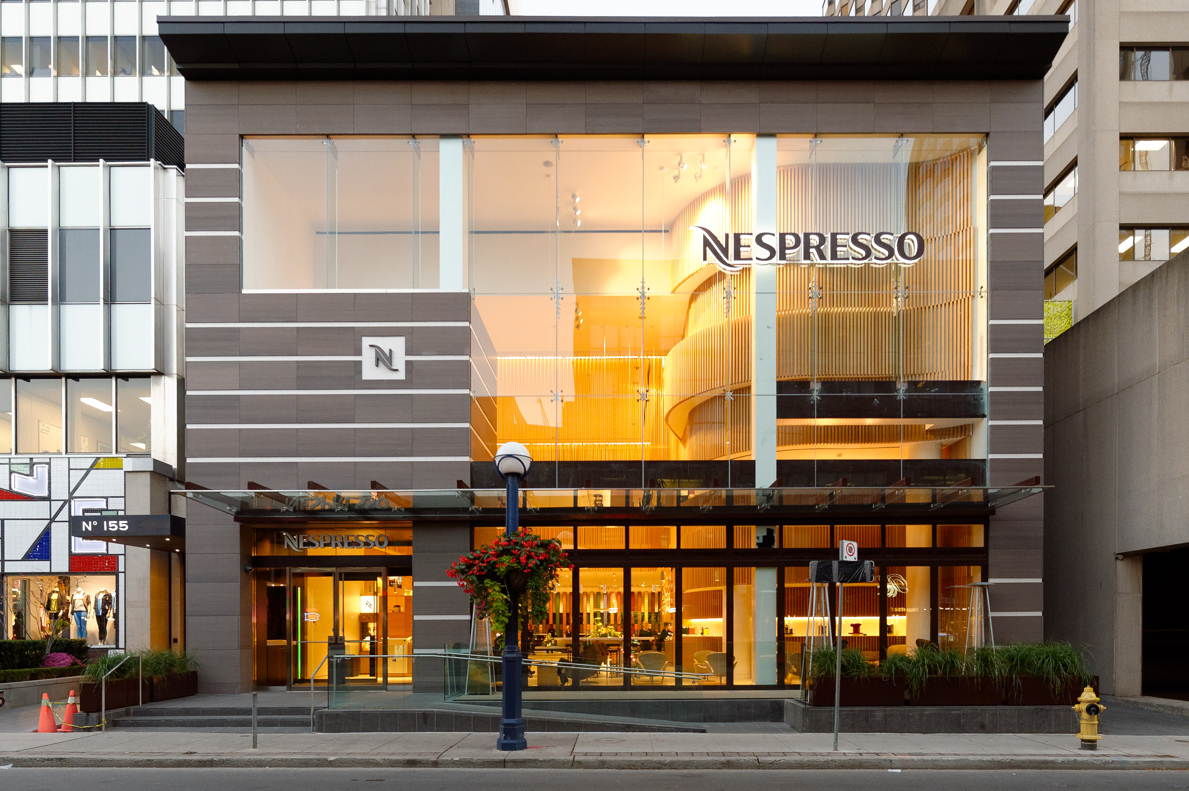 A Nespresso shop in Toronto