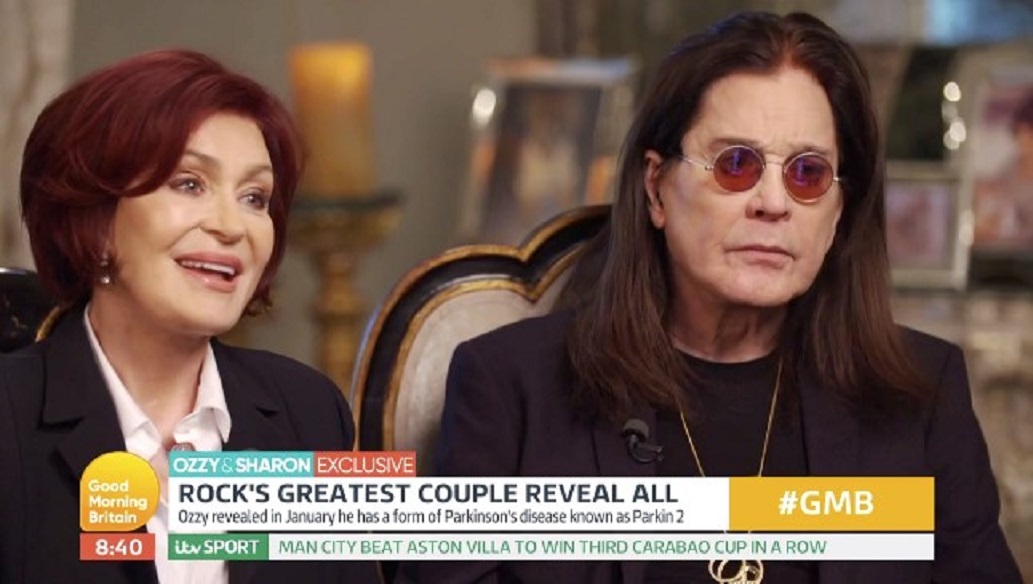 Sharon and Ozzy Osbourne