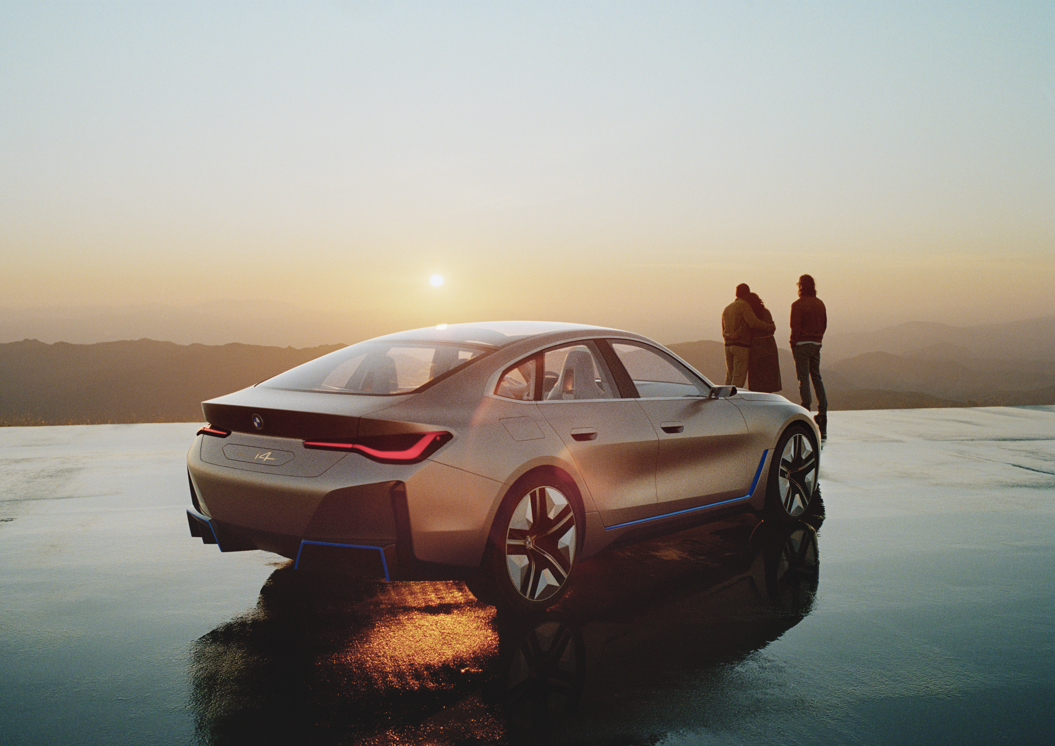 BMW Concept i4 shows first glimpse at production EV saloon
