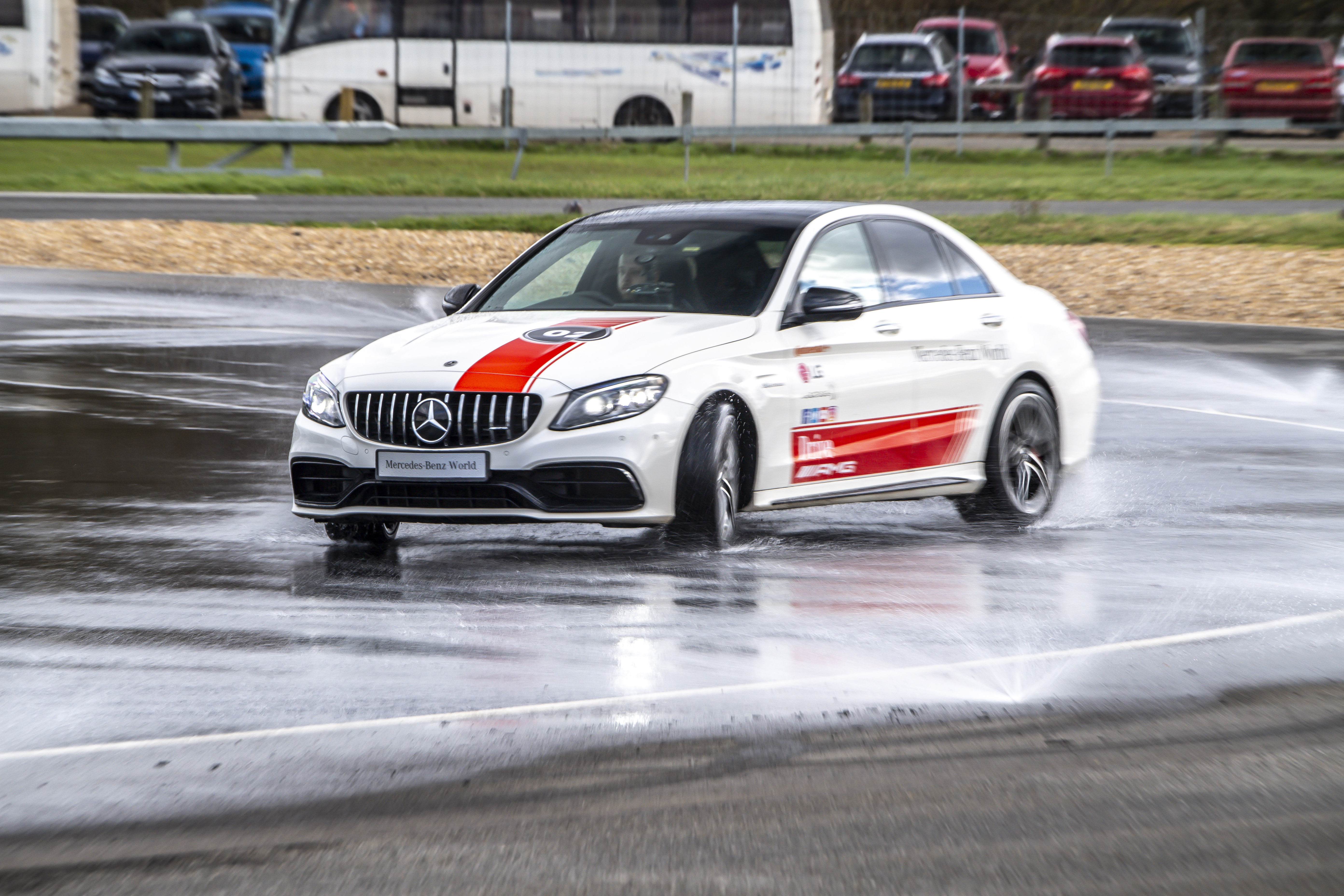 Mercedes-Benz Driver Experience Dynamic Shot