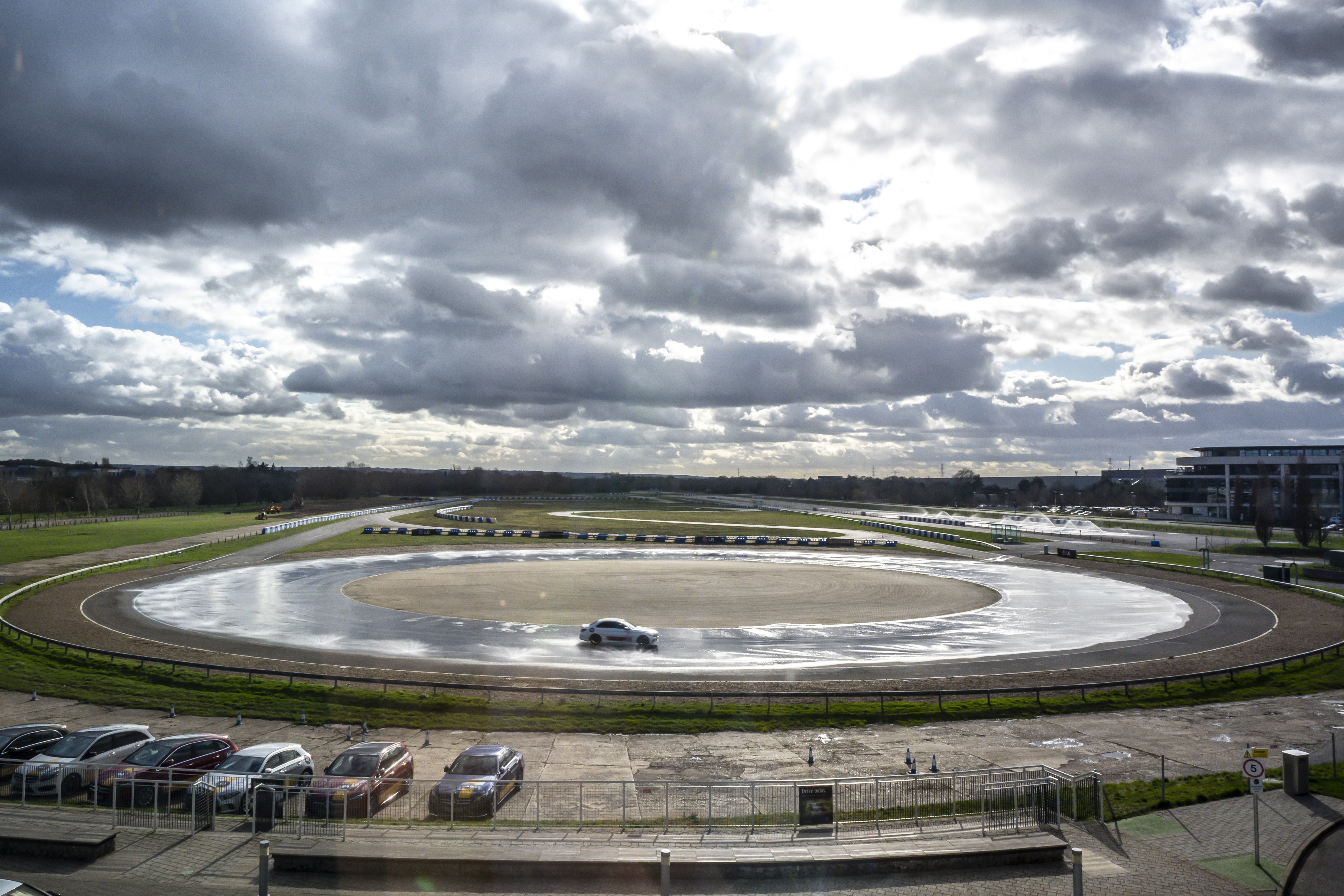 Mercedes-Benz Driver Experience Placing Shot