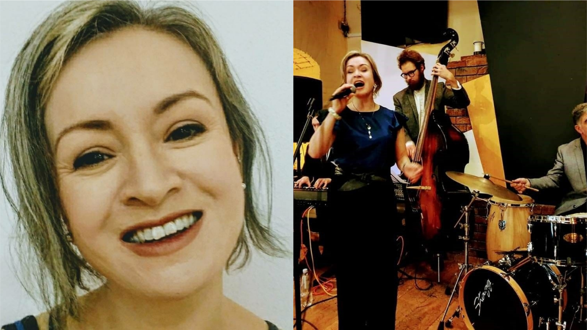 Pictures of Melissa Stott, a music and dance teacher living in Italy