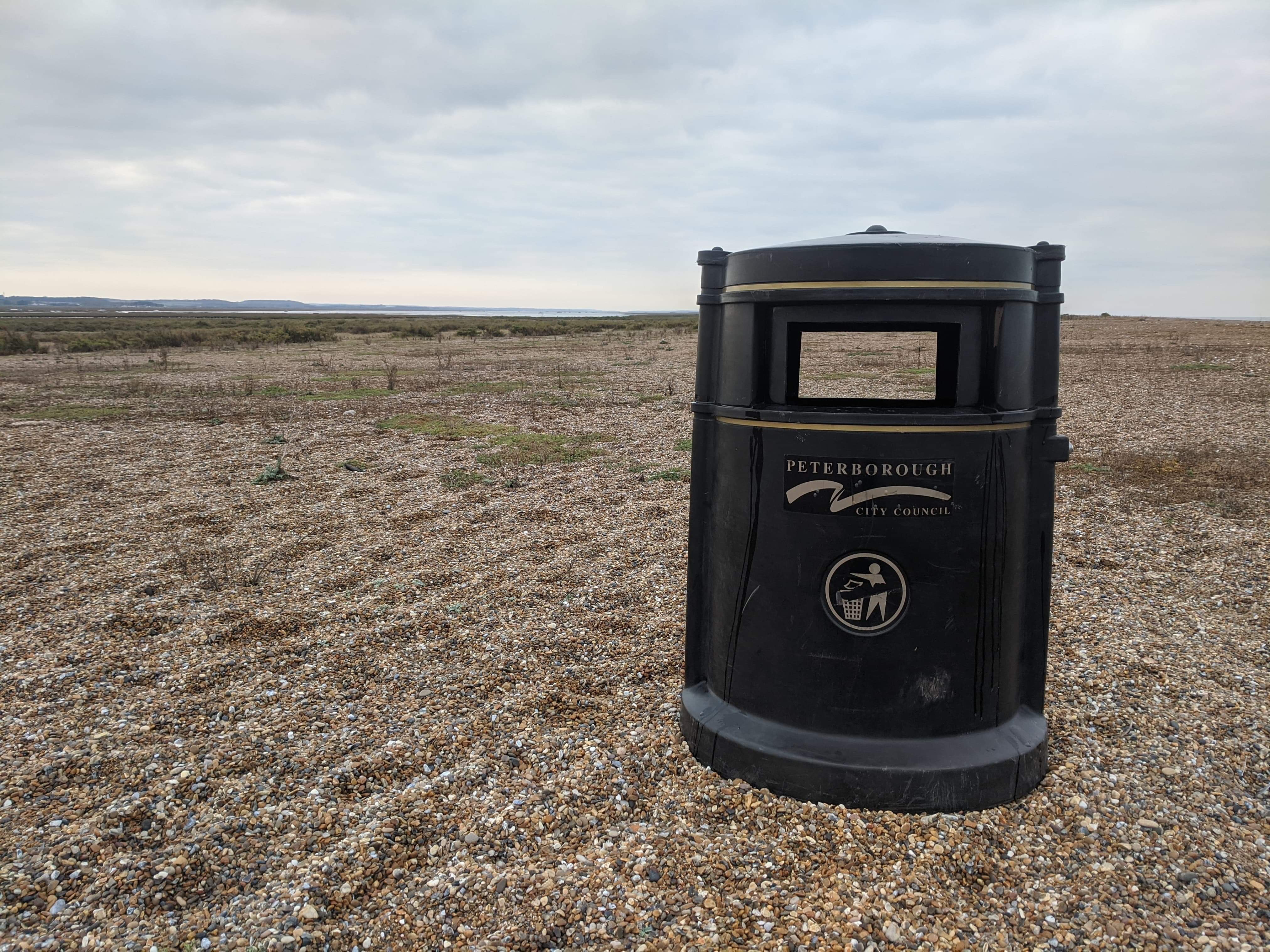 Pete, the council bin (National Trust/PA)