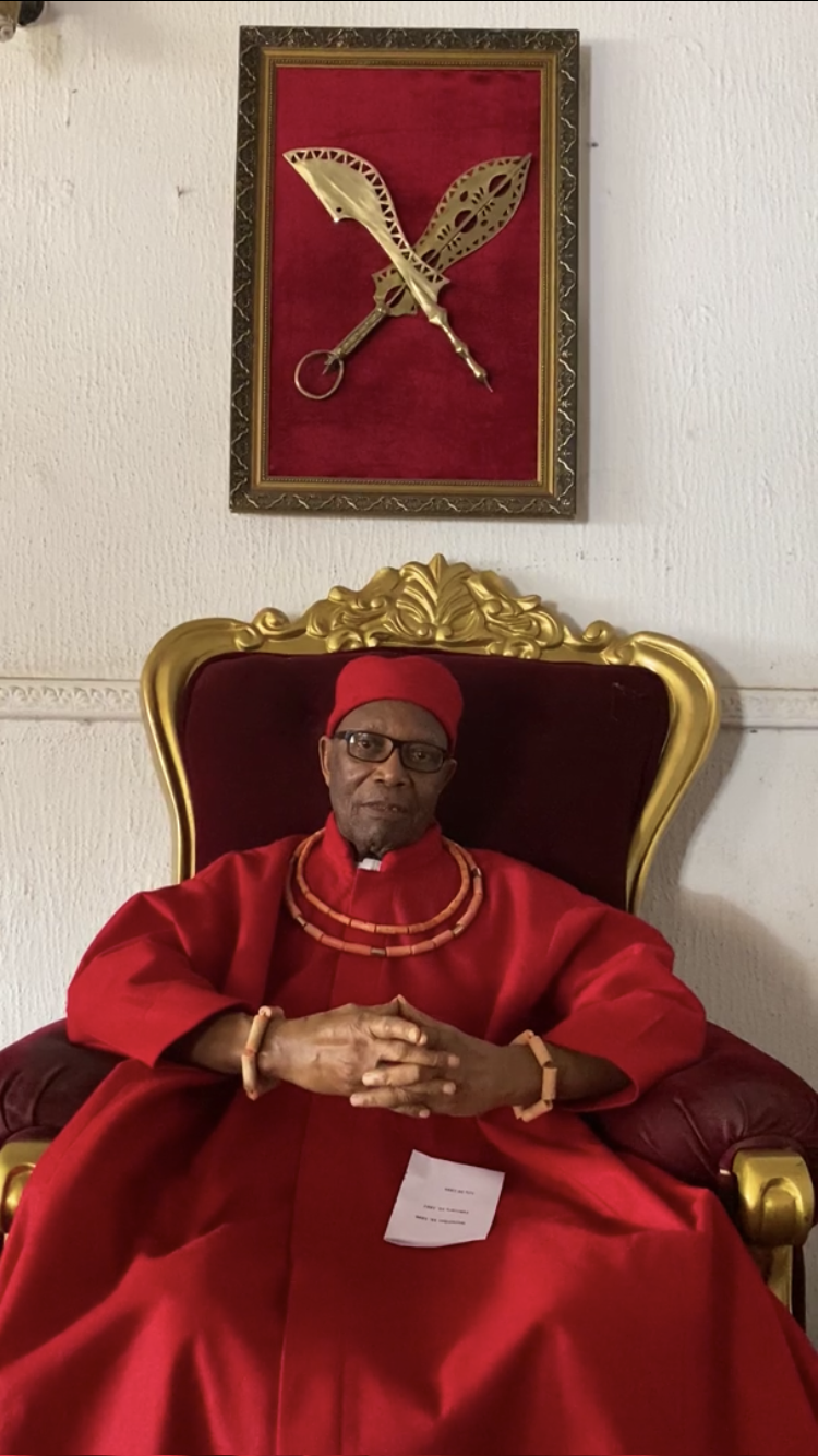 Prince Edun Akenzua of the Royal Court of Benin wants to see the artefacts returned to his country (BBC/PA).