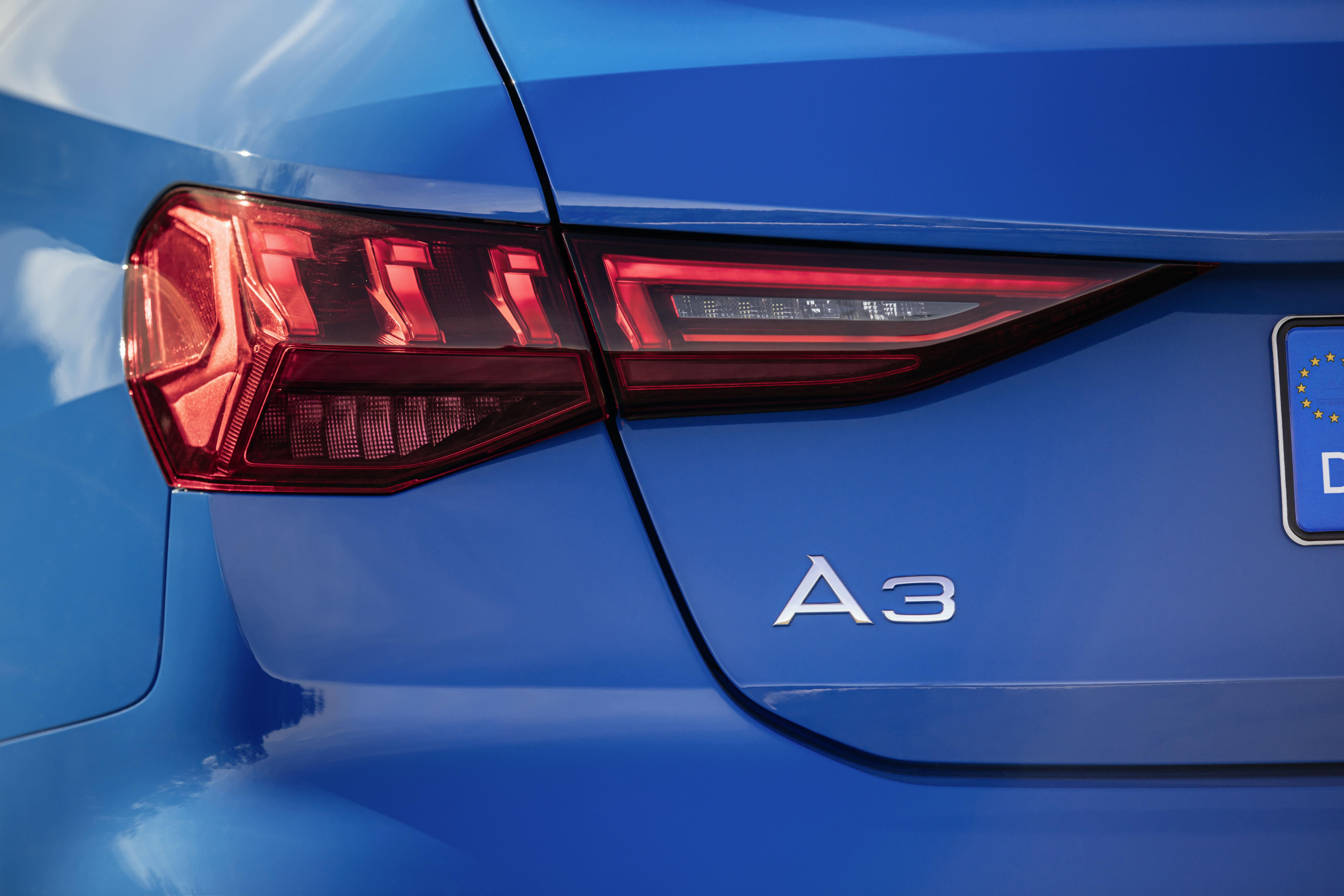 Audi A3 badge detail