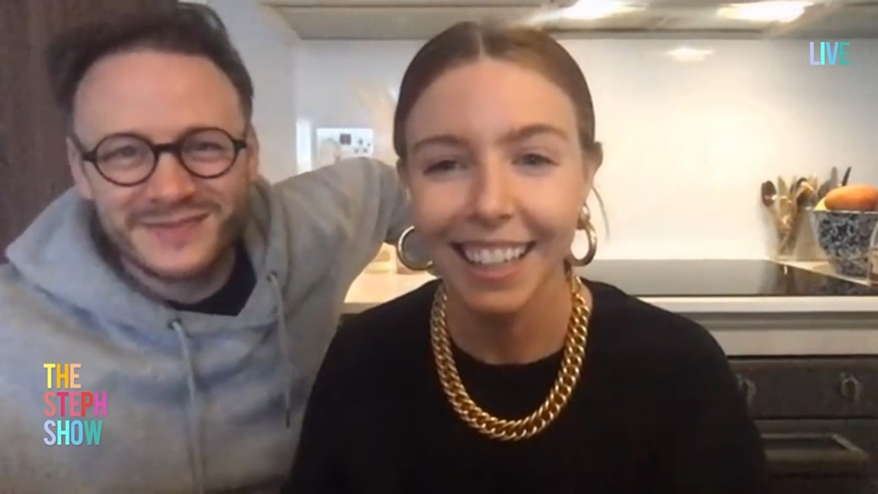 Stacey Dooley and Kevin Clifton on The Steph Show