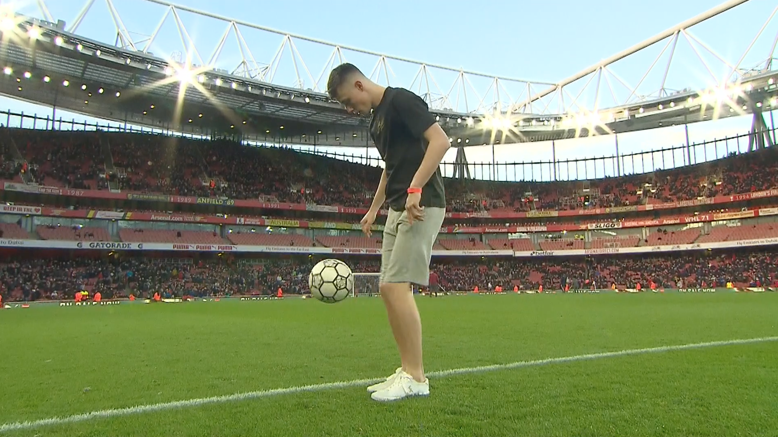 Ben Nuttall has performed around the world including at the Emirates Stadium