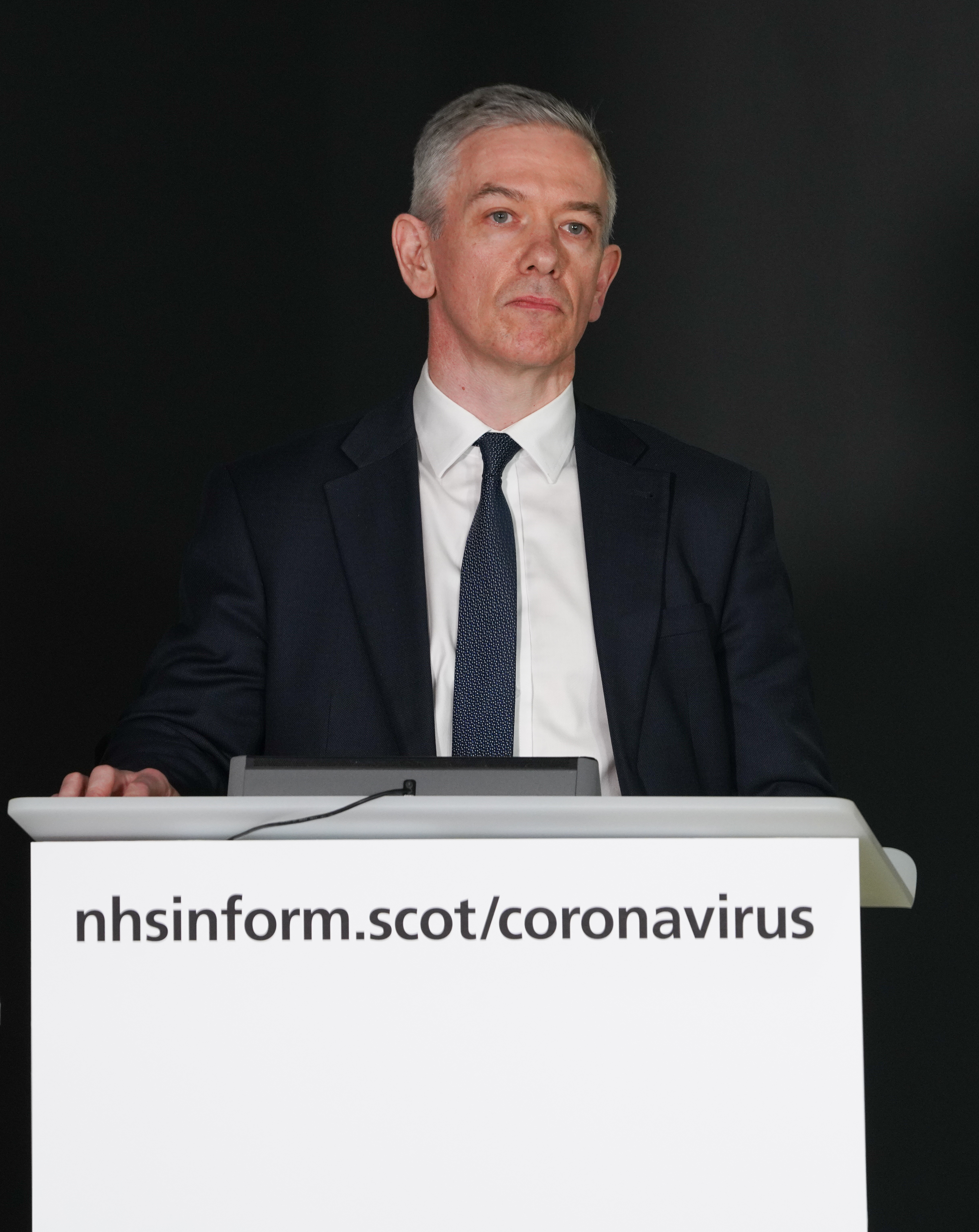 Dr Gregor Smith, Scotland's interim chief medical officer