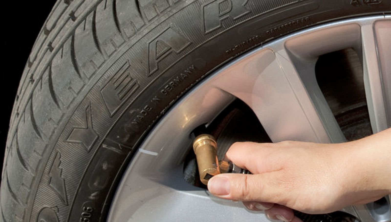 Tyre pressure check
